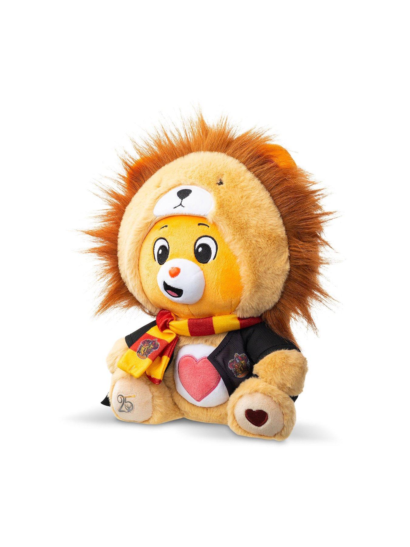 Image 2 of 7 of Care Bears Harry Potter x Care Bears Gryffindor House Tenderheart Bear Plush