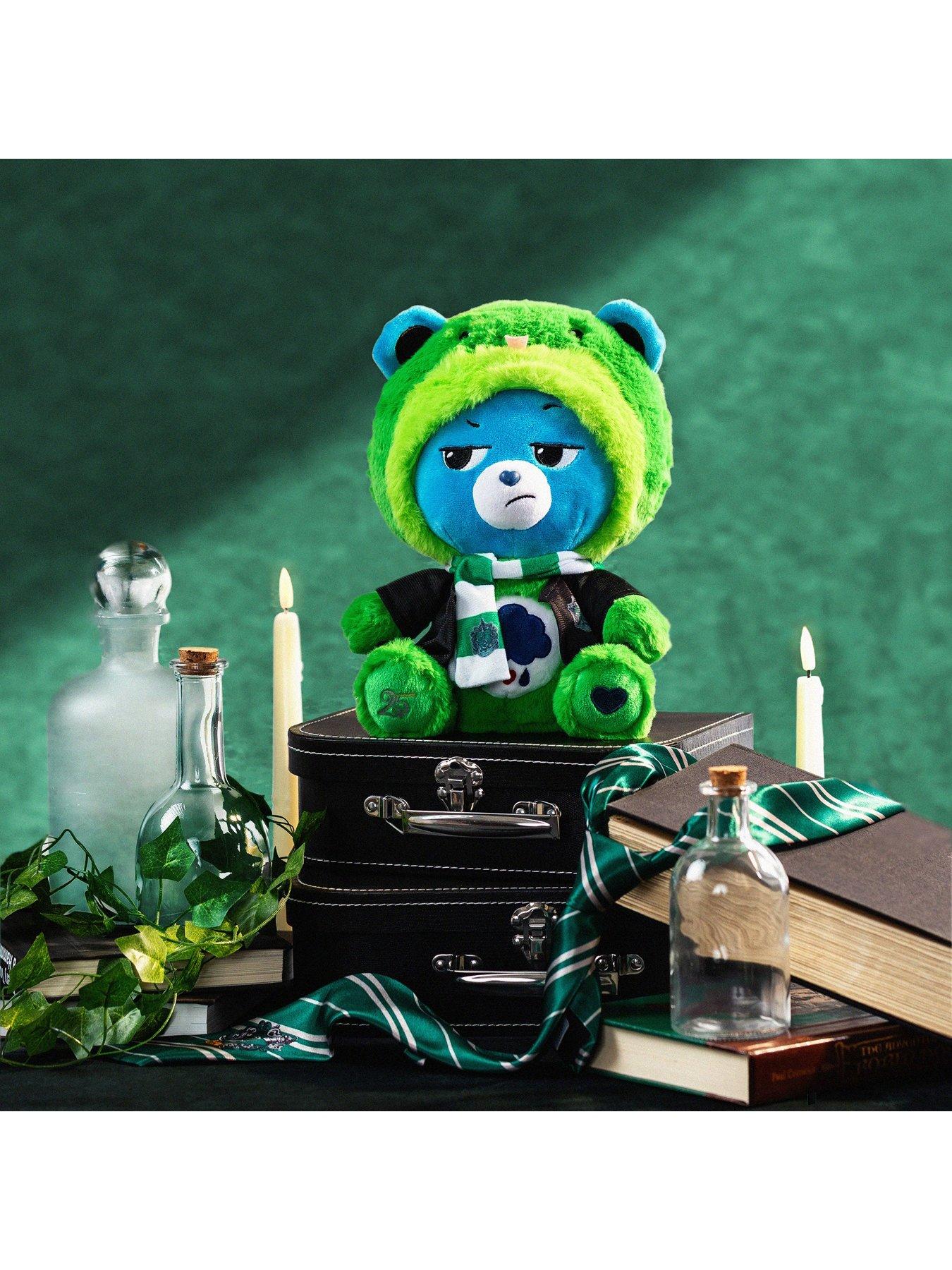 Image 5 of 7 of Care Bears Harry Potter x Care Bears Slytherin House Grumpy Bear Plush