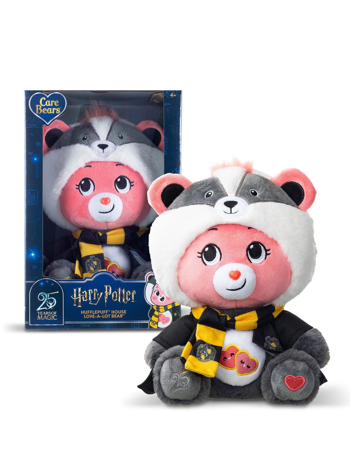 Care Bears Harry Potter x Care Bears Hufflepuff House Love-a-Lot Bear Plush