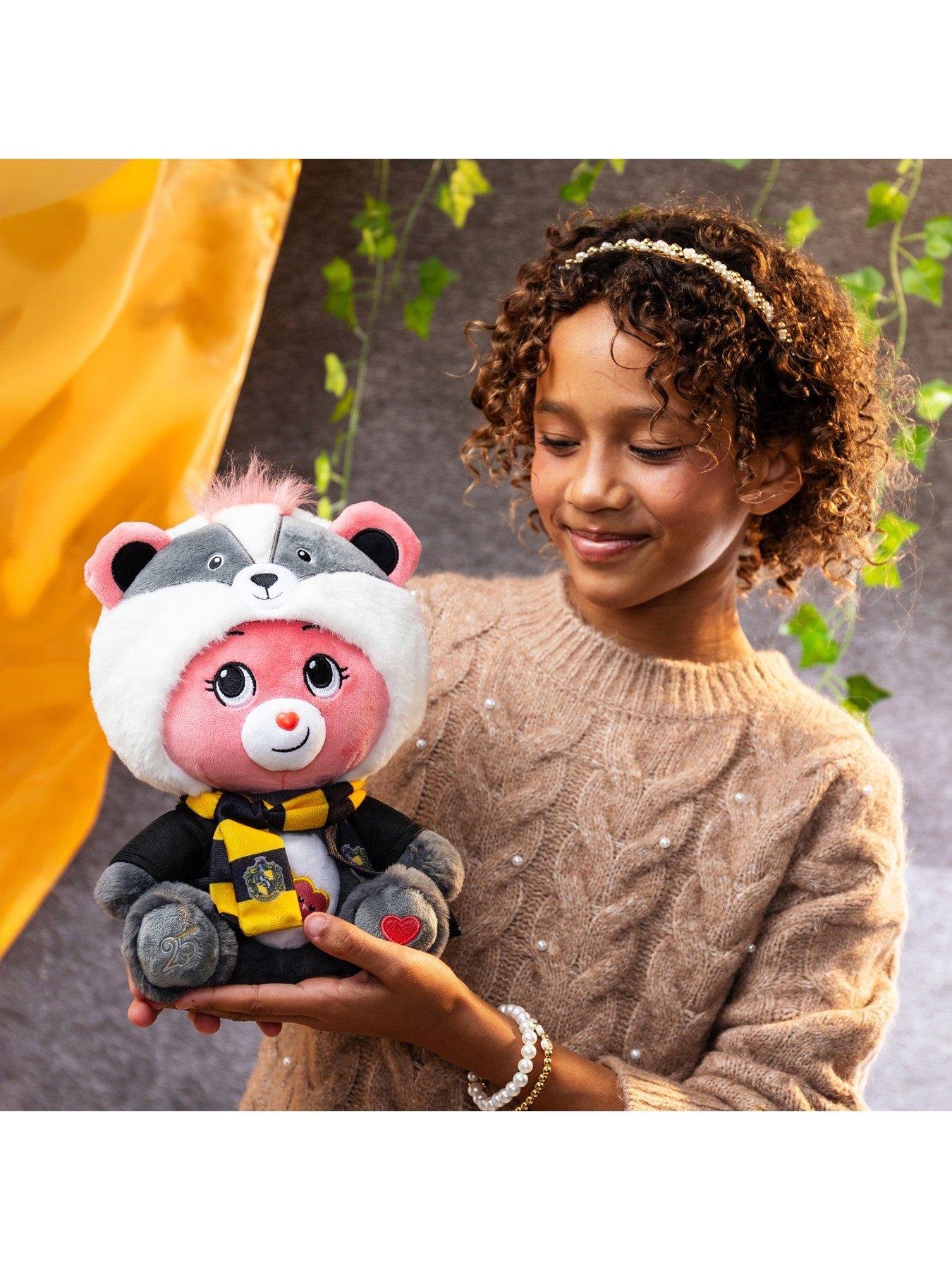 Image 6 of 7 of Care Bears Harry Potter x Care Bears Hufflepuff House Love-a-Lot Bear Plush