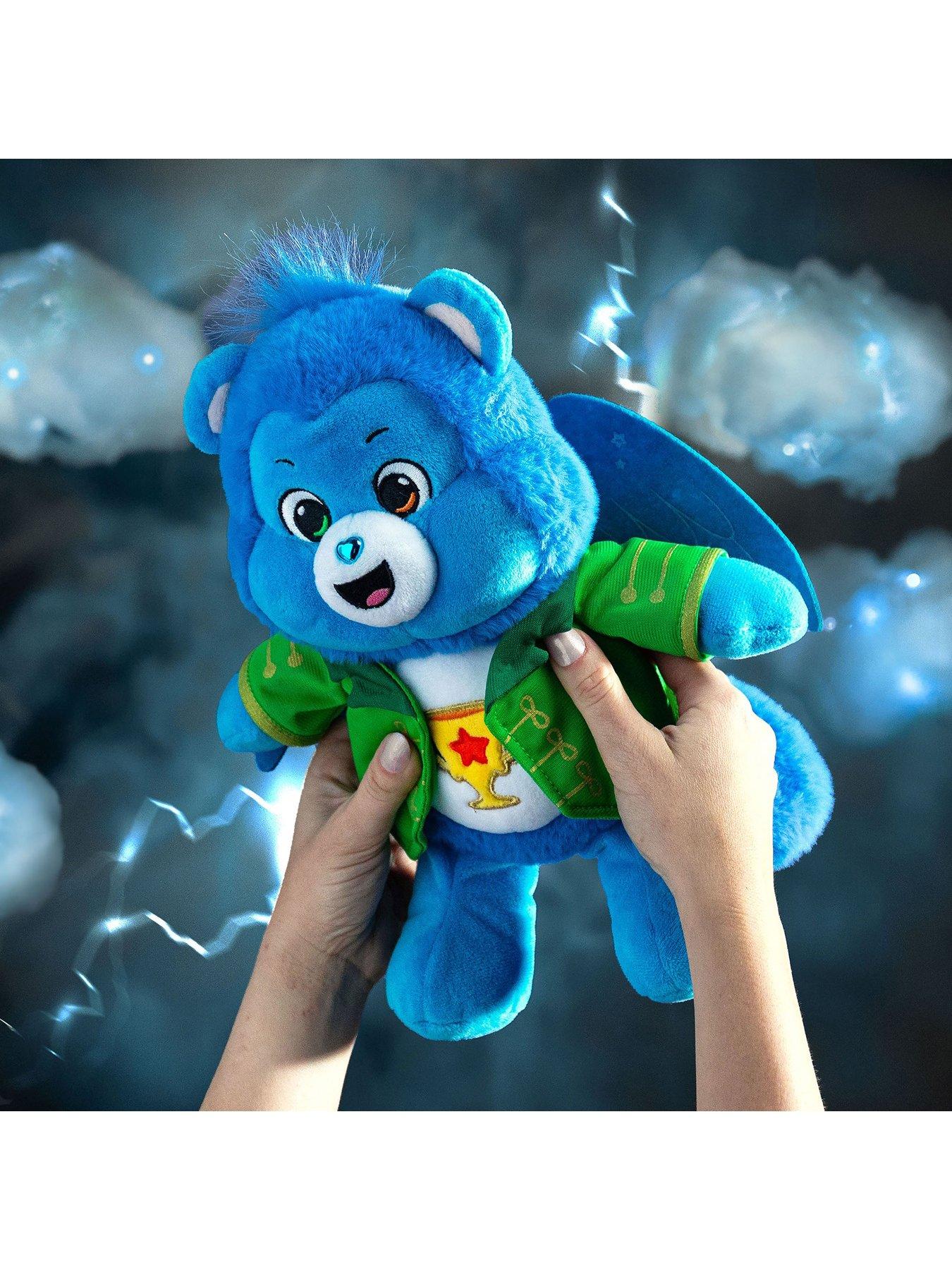 Image 7 of 8 of Care Bears 30cm Plush -  x Wicked - Champ Bear as Chistery (Acetate Box)