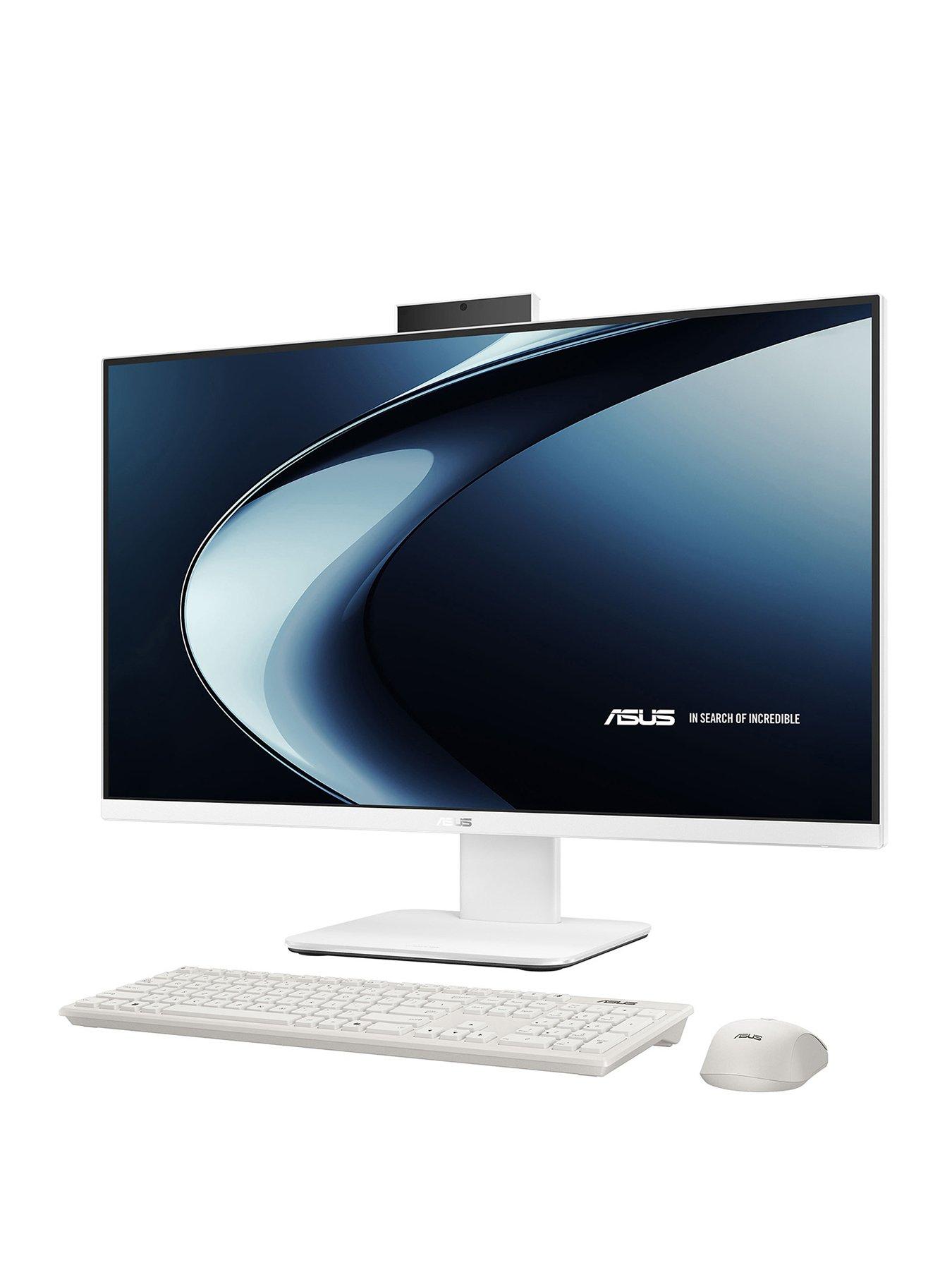 Asus AIO Desktop - 27in - AMD Ryzen AI 7 - 16GB RAM - 512GB - White