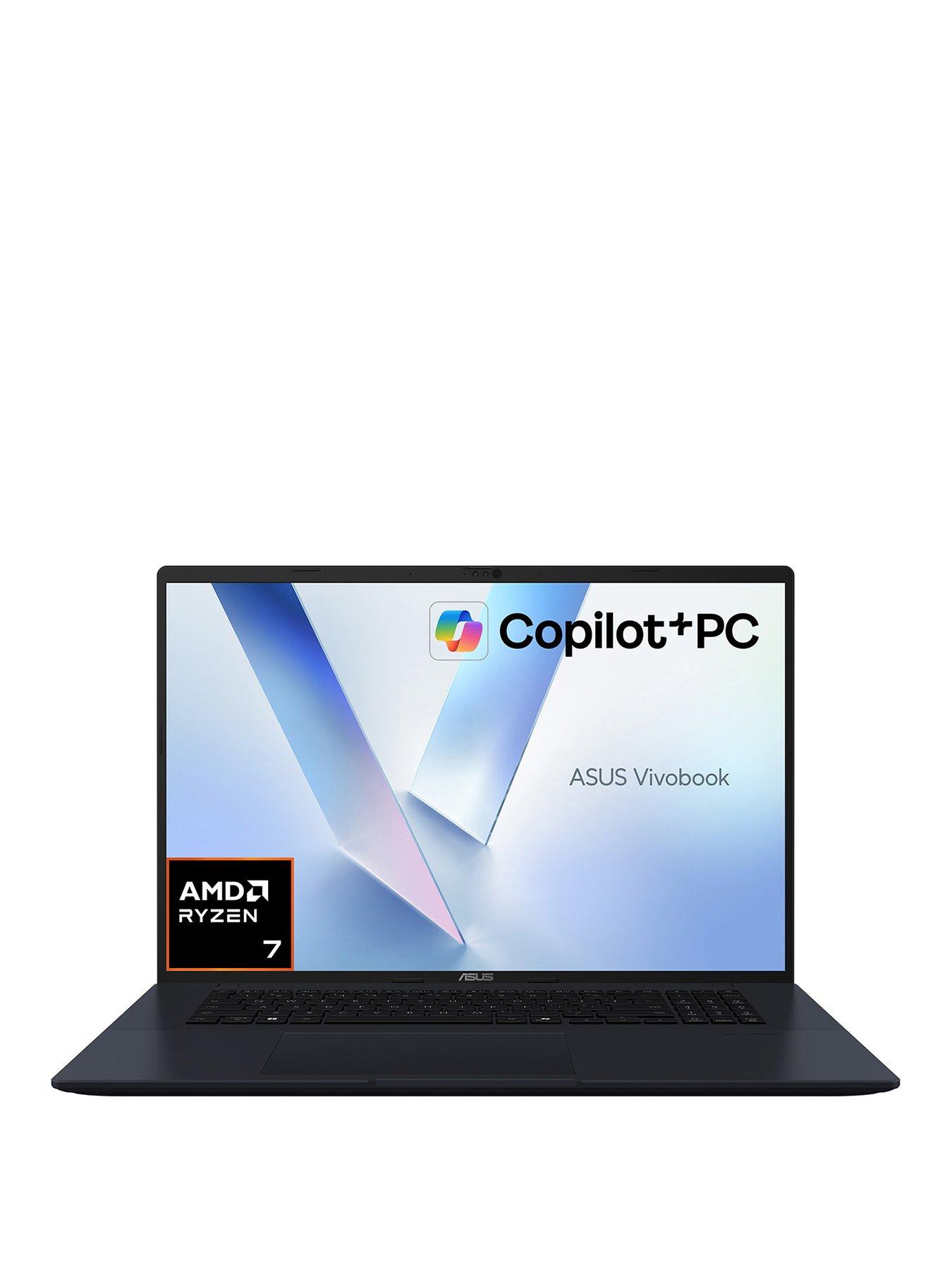Asus Vivobook 18 - Copilot+ PC - 18in - AMD Ryzen AI 7 - 16GB RAM - 1TB - Blue