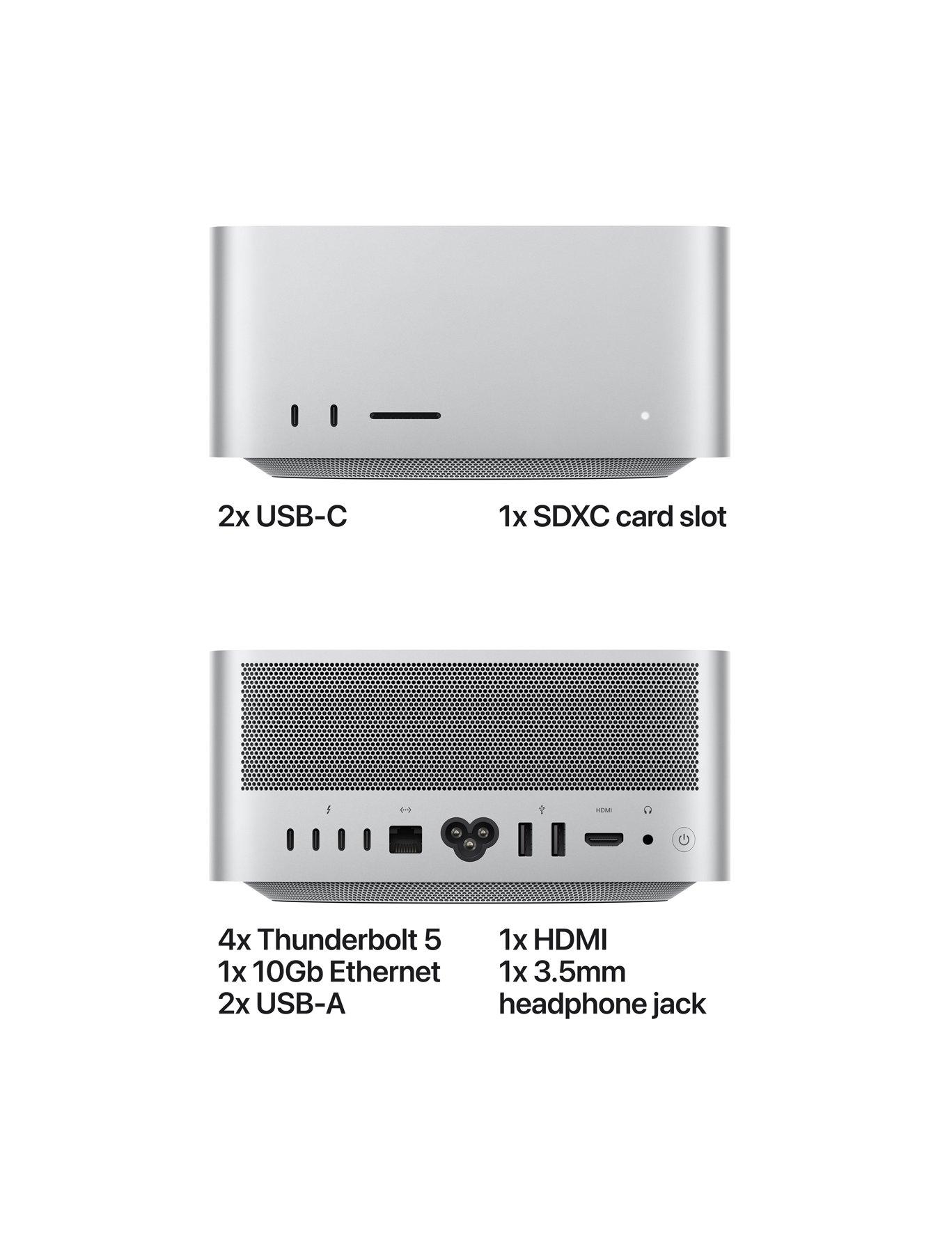Image 4 of 7 of Apple Mac Studio (M5 Max, 2026)&nbsp;with 18-core CPU, 32-core GPU, 36GB Unified Memory, 512GB SSD - Silver