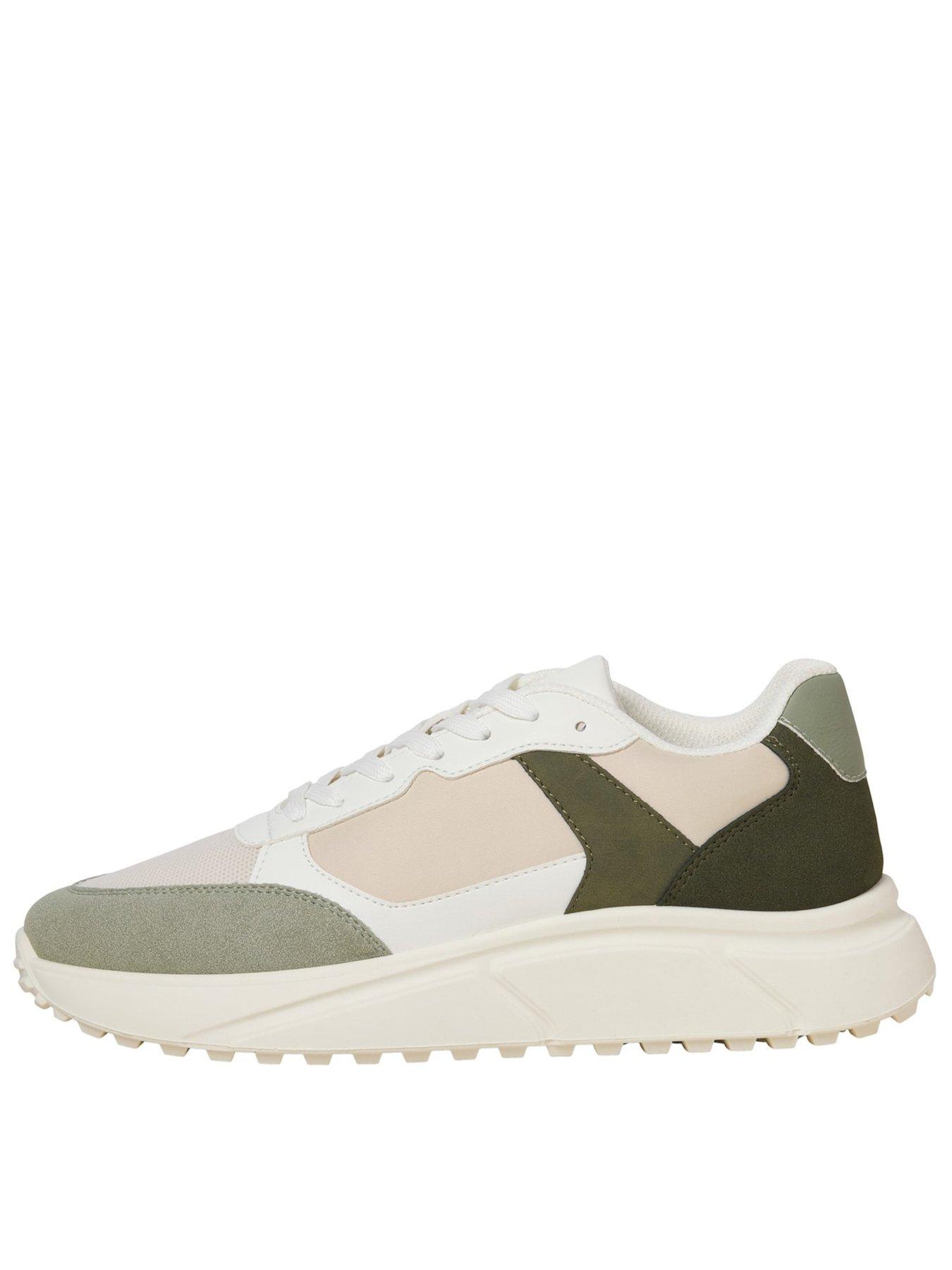 Jack & Jones Men's Moonbeam/Citadel Aspire Runner Trainers Colour: : Size 7 - Image 2