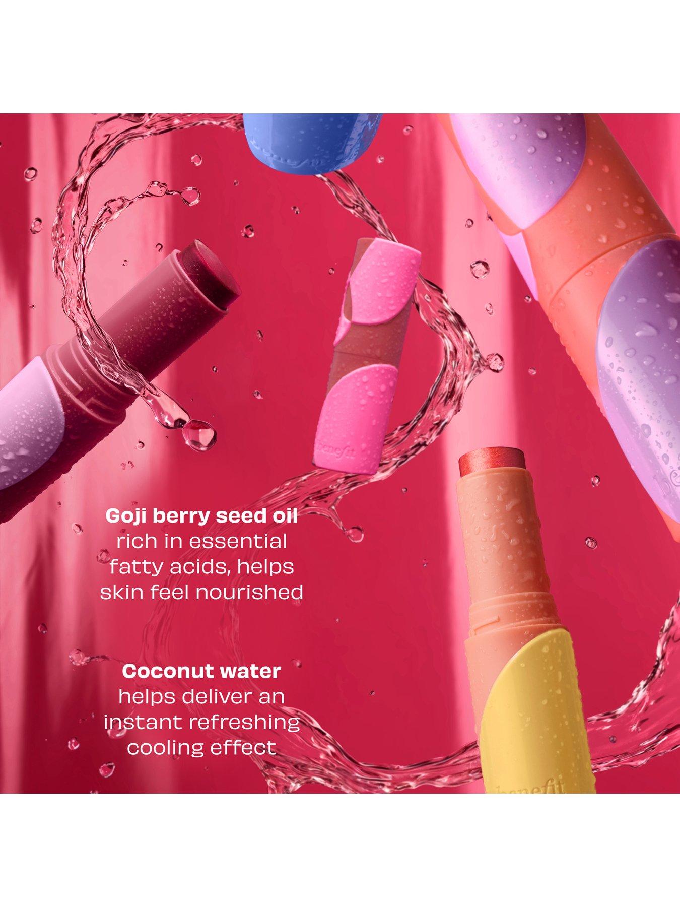 Image 5 of 8 of Benefit Juice Stick Hydrating Dewy Gel Blush Stick