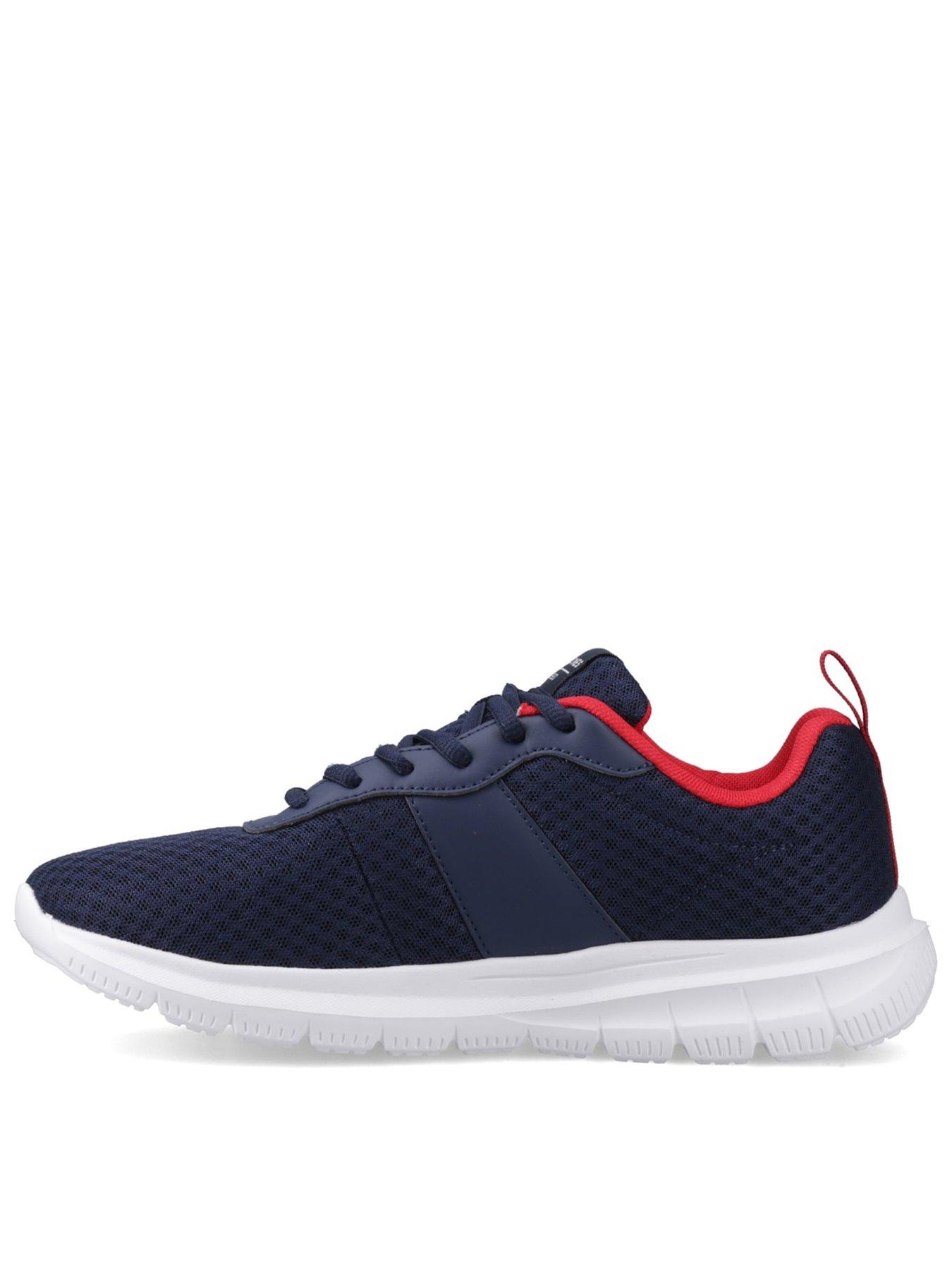 Jack & Jones Jack & Jones Mesh Sneaker, Navy, Size 12, Men