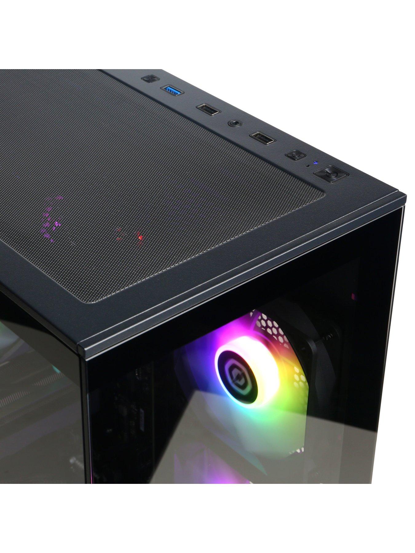 Image 4 of 6 of CyberPower PC Gaming Desktop -&nbsp;Intel Core Ultra 7 265KF,&nbsp;GeForce RTX 5060 Ti, 32GB RAM, 1TB SSD