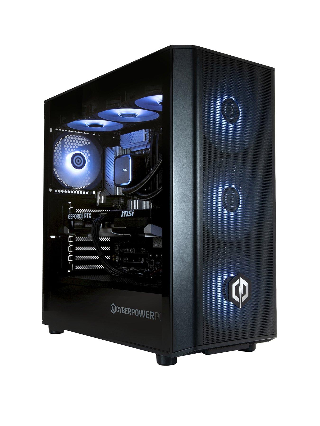 CyberPower PC Intel Core Ultra 7 265KF, NVIDIA GeForce RTX 5070, 32GB RAM, 1TB SSD Gaming Desktop