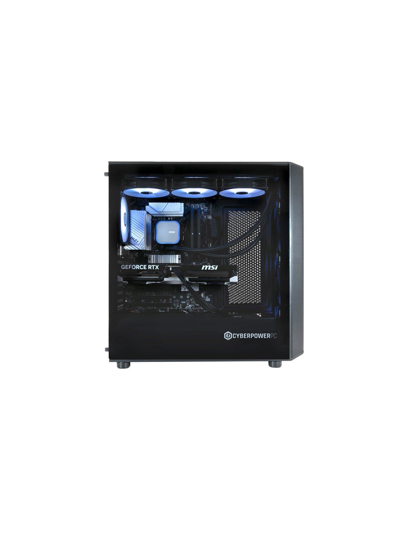 Image 5 of 5 of CyberPower PC ZEPHYR Gaming Desktop - GeForce RTX 5070, Intel Core Ultra 7 265KF, 32GB DDR5 RAM, 1TB SSD, DLSS4, Black