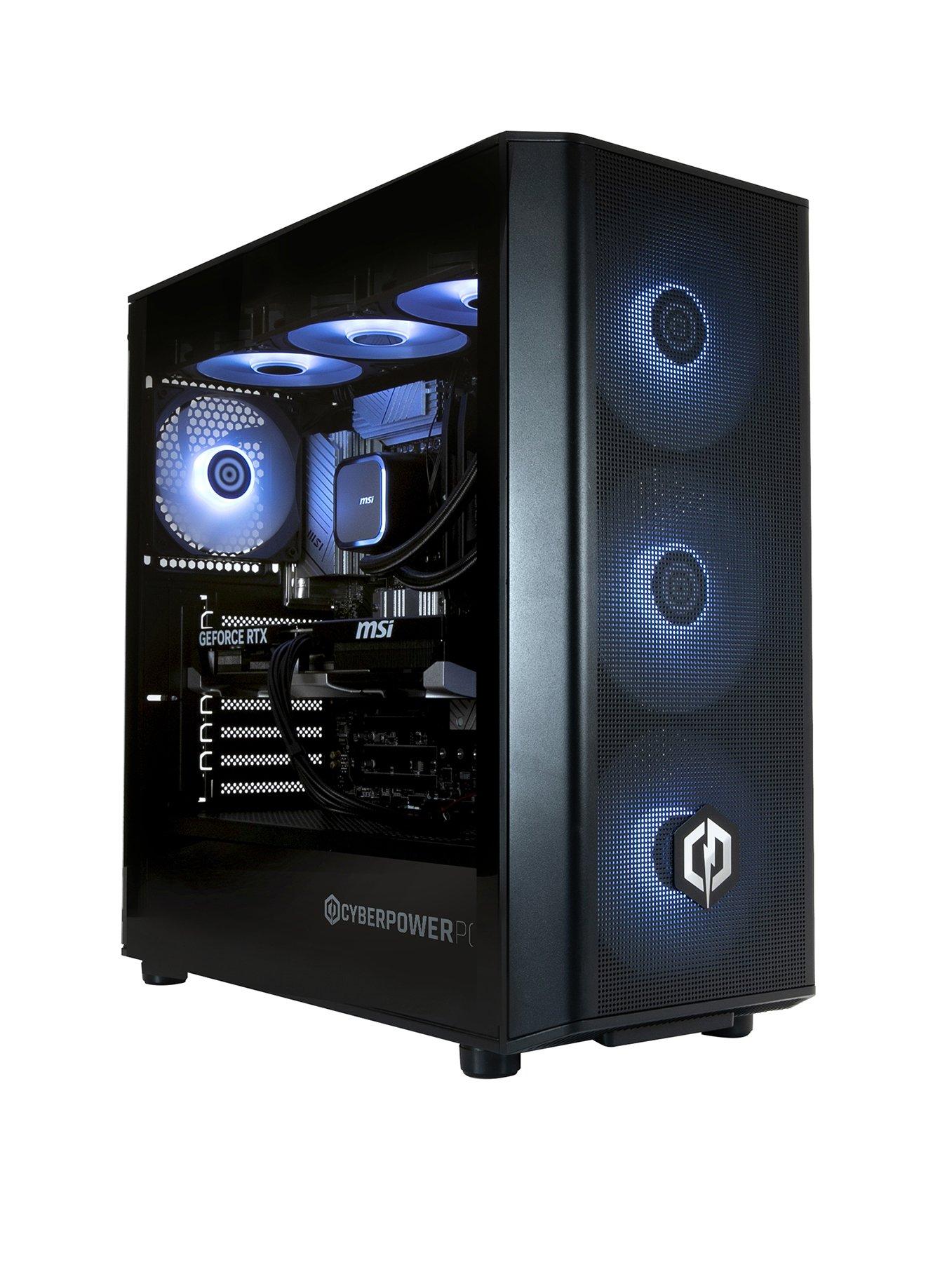 CyberPower PC AMD Ryzen 7 9800X3D, NVIDIA GeForce RTX 5070, 32GB RAM, 1TB SSD Gaming Desktop