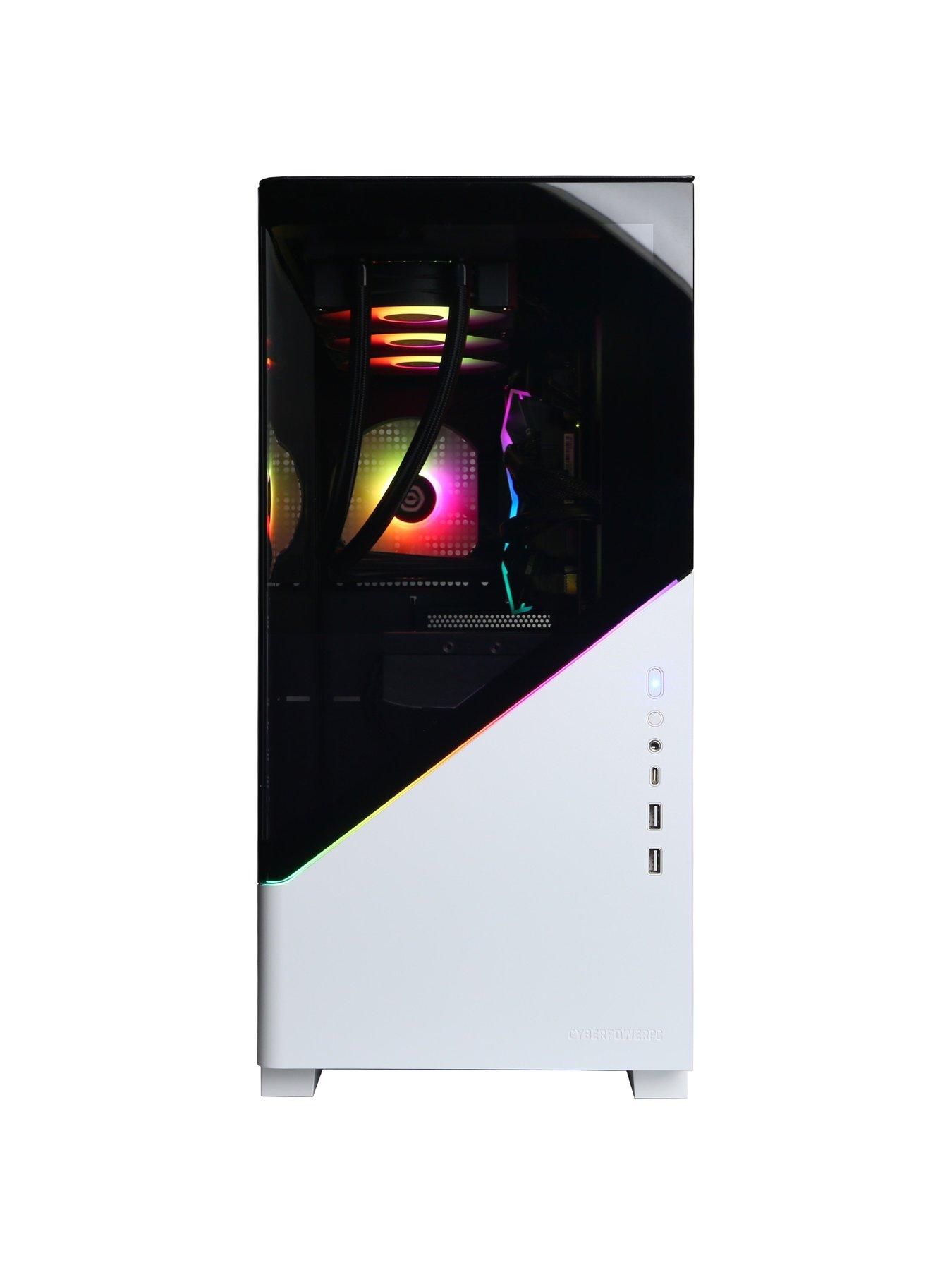 Image 2 of 5 of CyberPower PC Gaming Desktop - Intel Core Ultra 7 265KF, GeForce RTX 5080, 32GB RAM, 1TB SSD