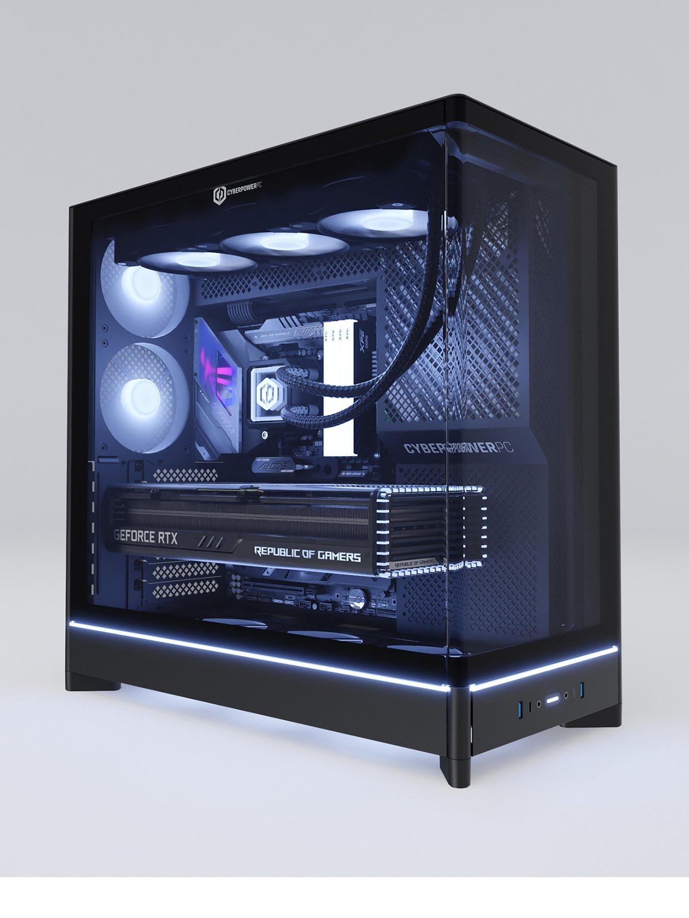 CyberPower PC Intel Core Ultra 9 285K, NVIDIA GeForce RTX 5090, 32GB RAM, 2TB SSD Gaming Desktop