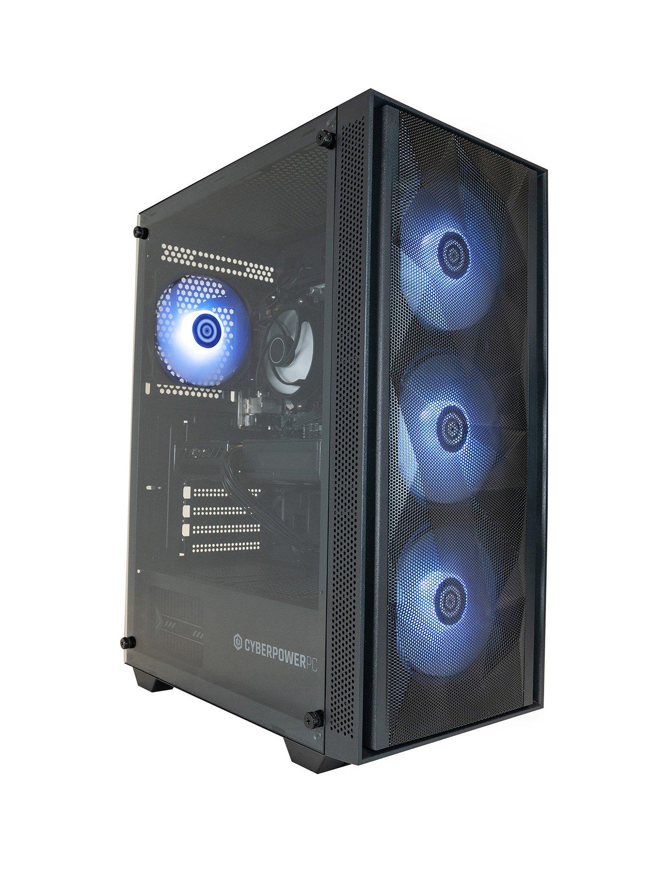 CyberPower PC AMD Ryzen 5 7500F, NVIDIA GeForce RTX 5050, 16GB RAM, 1TB SSD Gaming Desktop