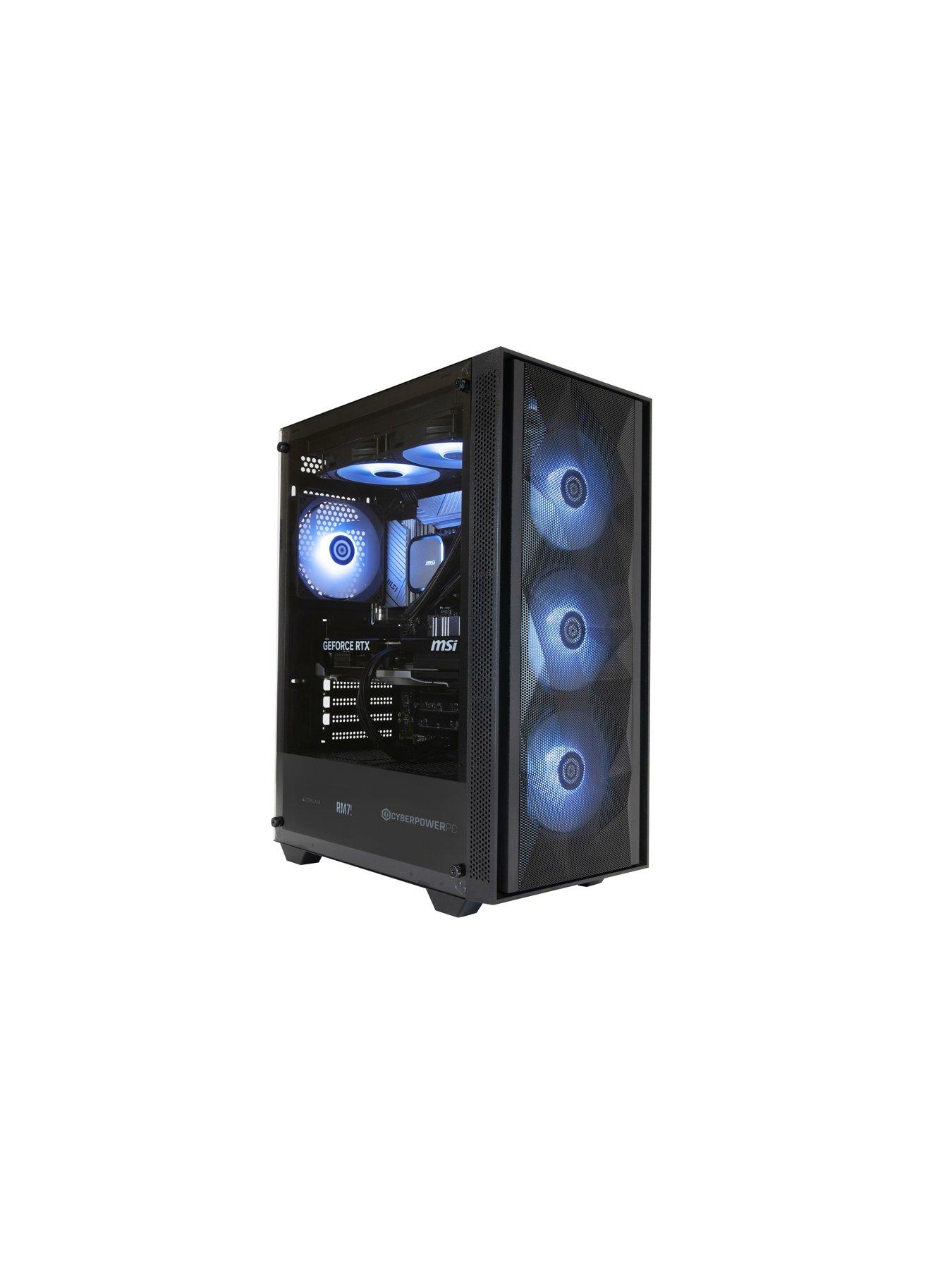 Image 3 of 5 of CyberPower PC Gaming Desktop - AMD Ryzen 5 7500F, GeForce RTX 5050, 16GB RAM, 1TB SSD