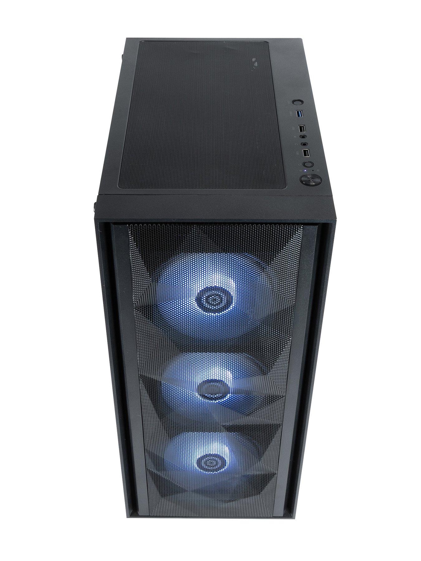 Image 5 of 5 of CyberPower PC Gaming Desktop - AMD Ryzen 5 7500F, GeForce RTX 5050, 16GB RAM, 1TB SSD