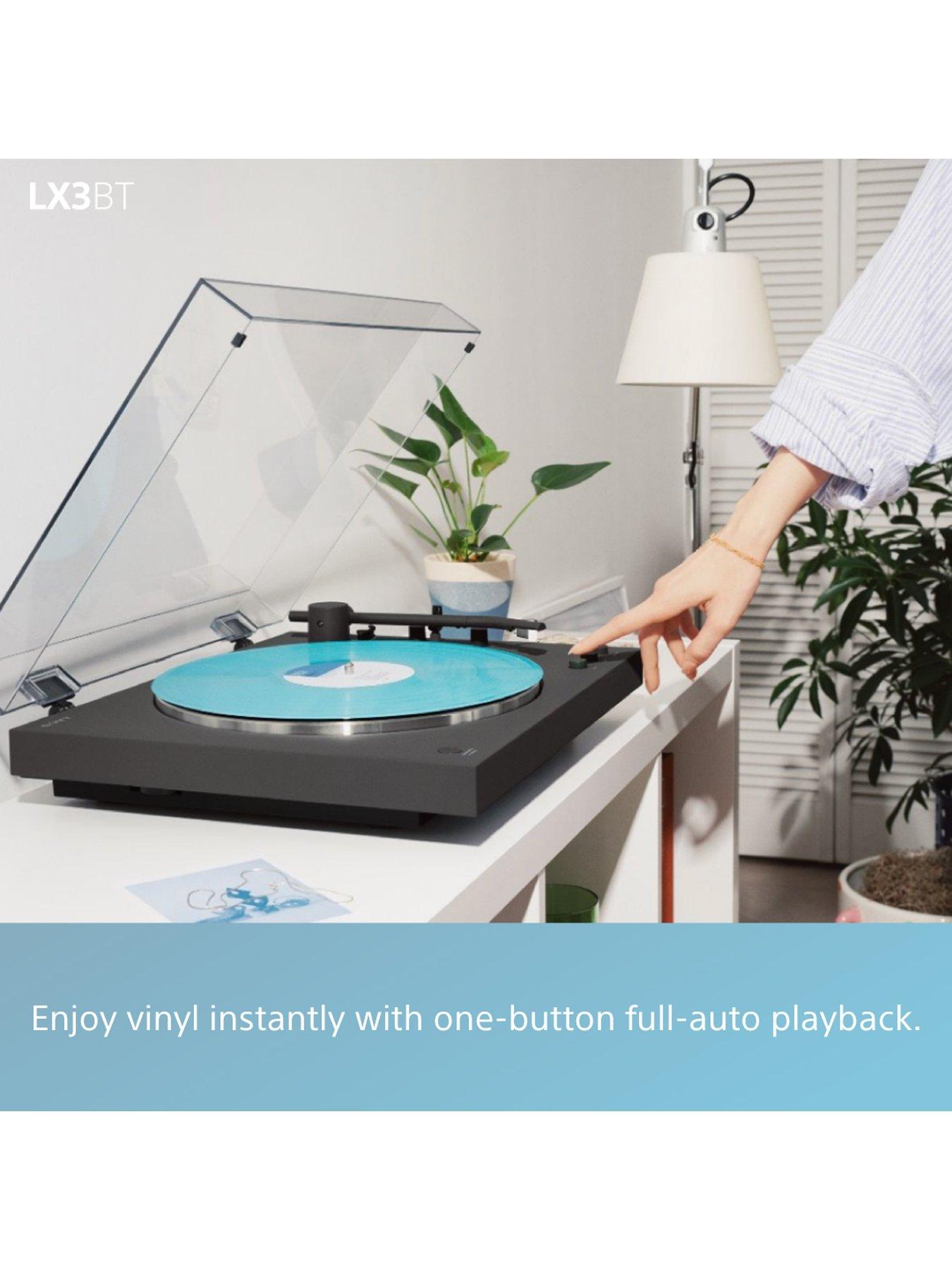 Image 4 of 8 of Sony PS-LX3BT Automatic Bluetooth Turntable &ndash; Black