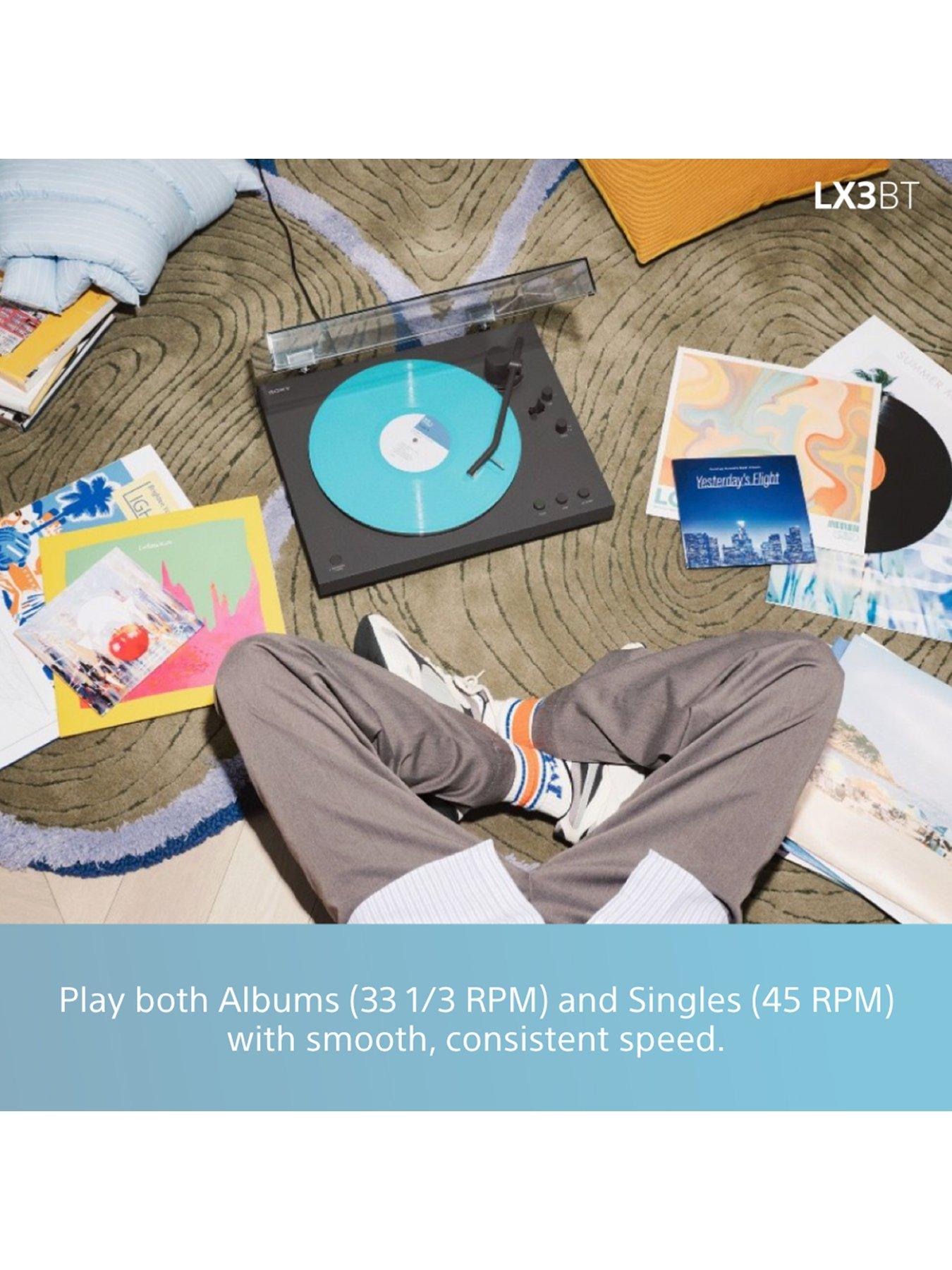 Image 5 of 8 of Sony PS-LX3BT Automatic Bluetooth Turntable &ndash; Black