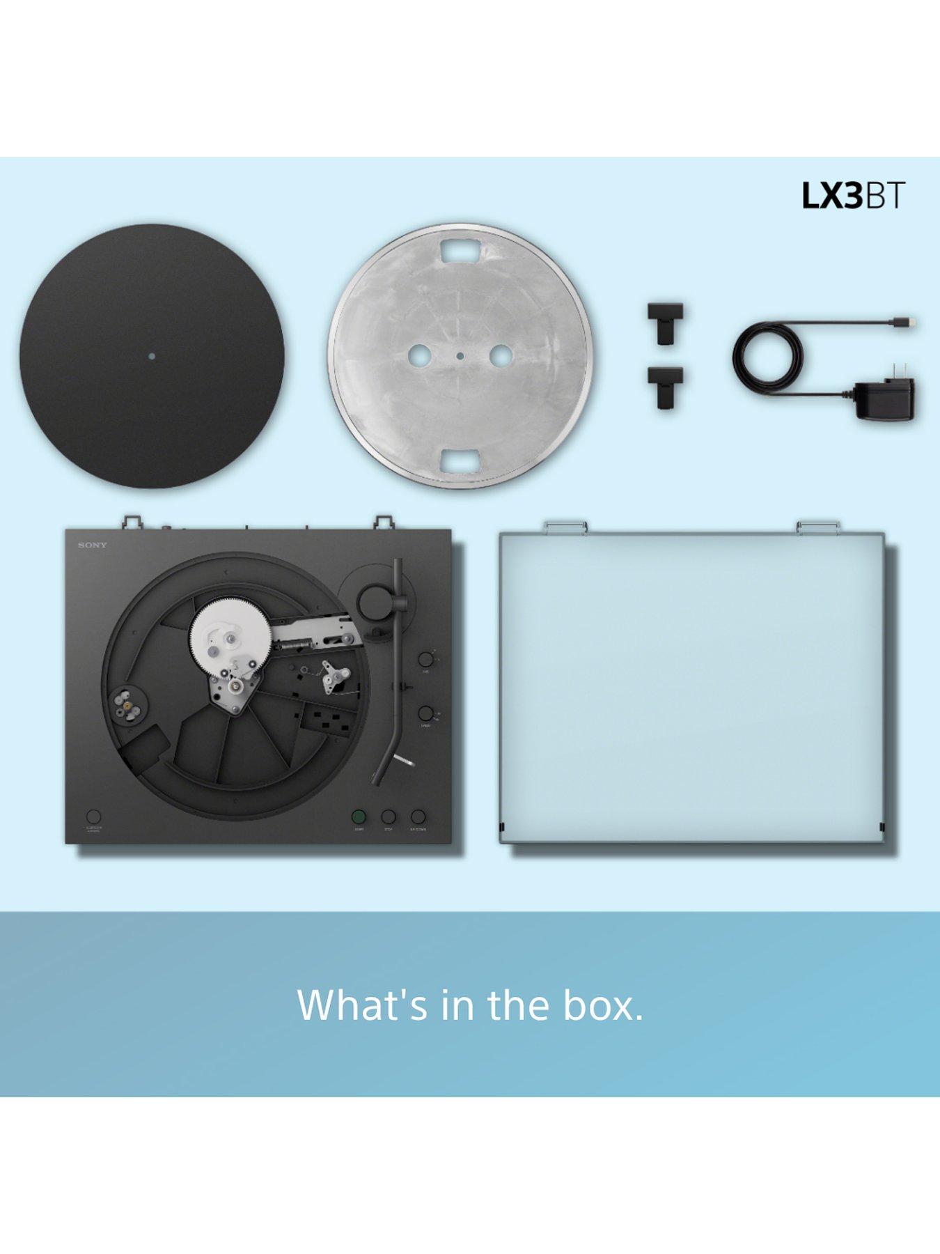 Image 7 of 8 of Sony PS-LX3BT Automatic Bluetooth Turntable &ndash; Black