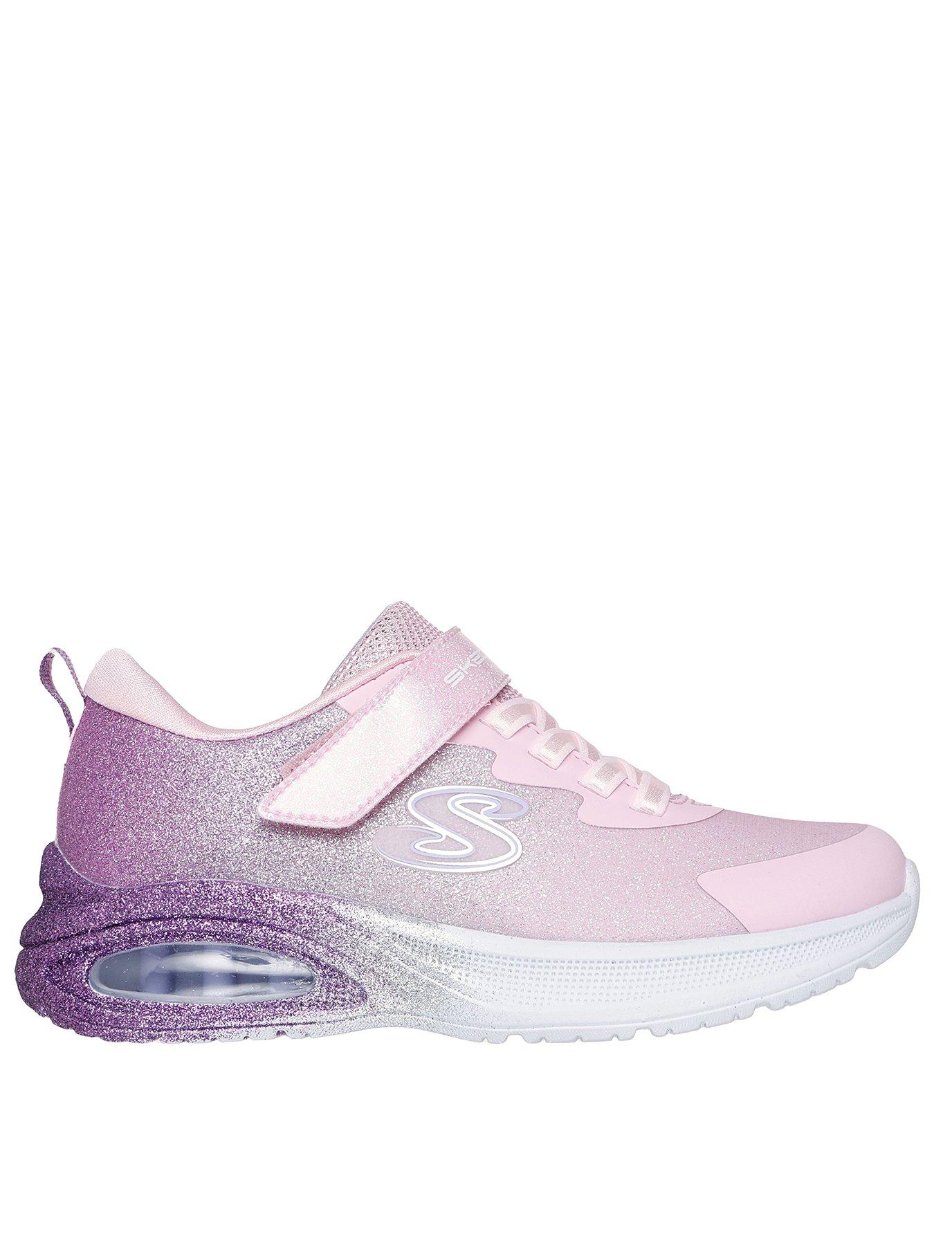Image 1 of 5 of Skechers Kids Microspec Max Advance Trainers - Pink