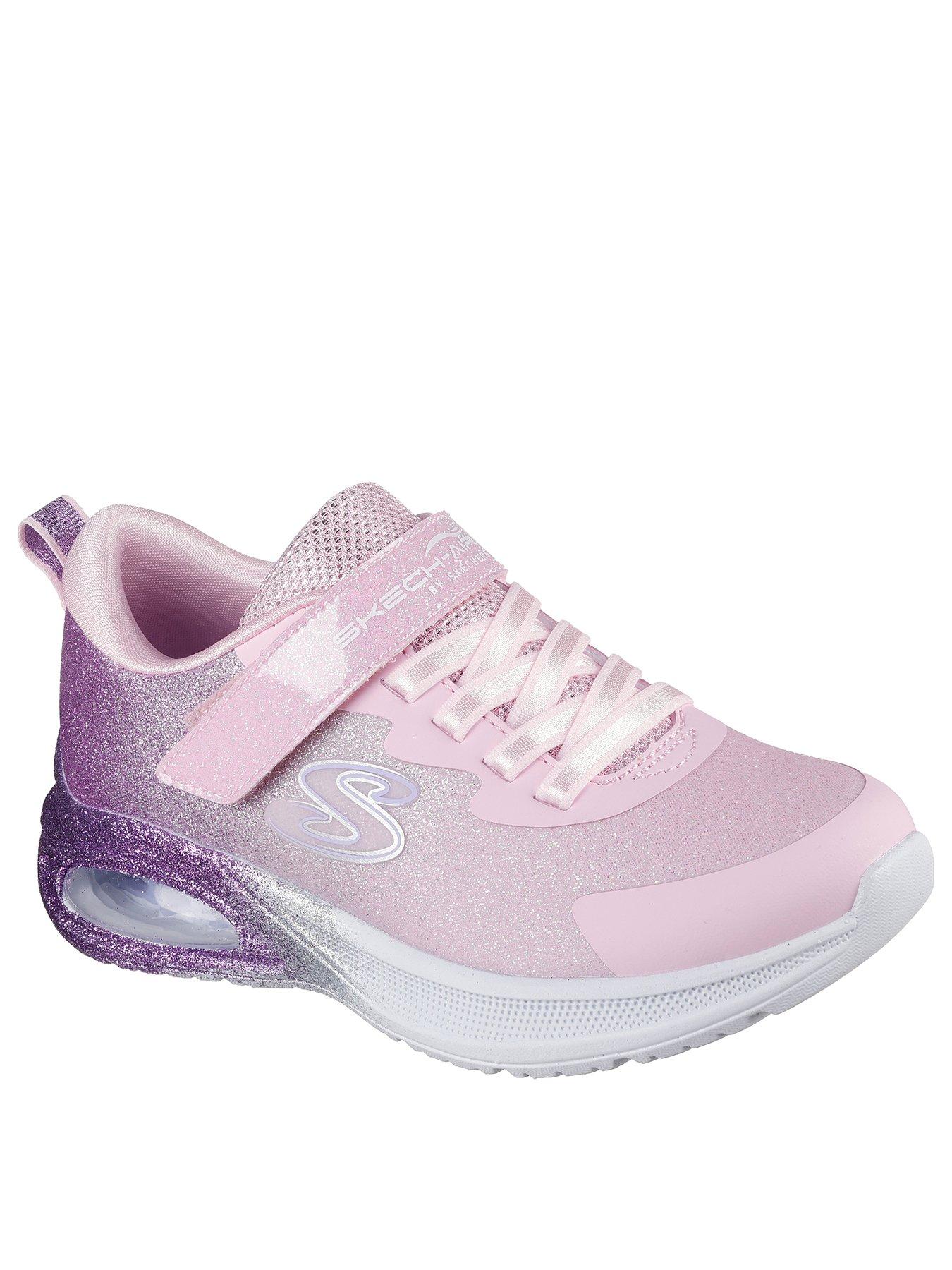 Image 2 of 5 of Skechers Kids Microspec Max Advance Trainers - Pink