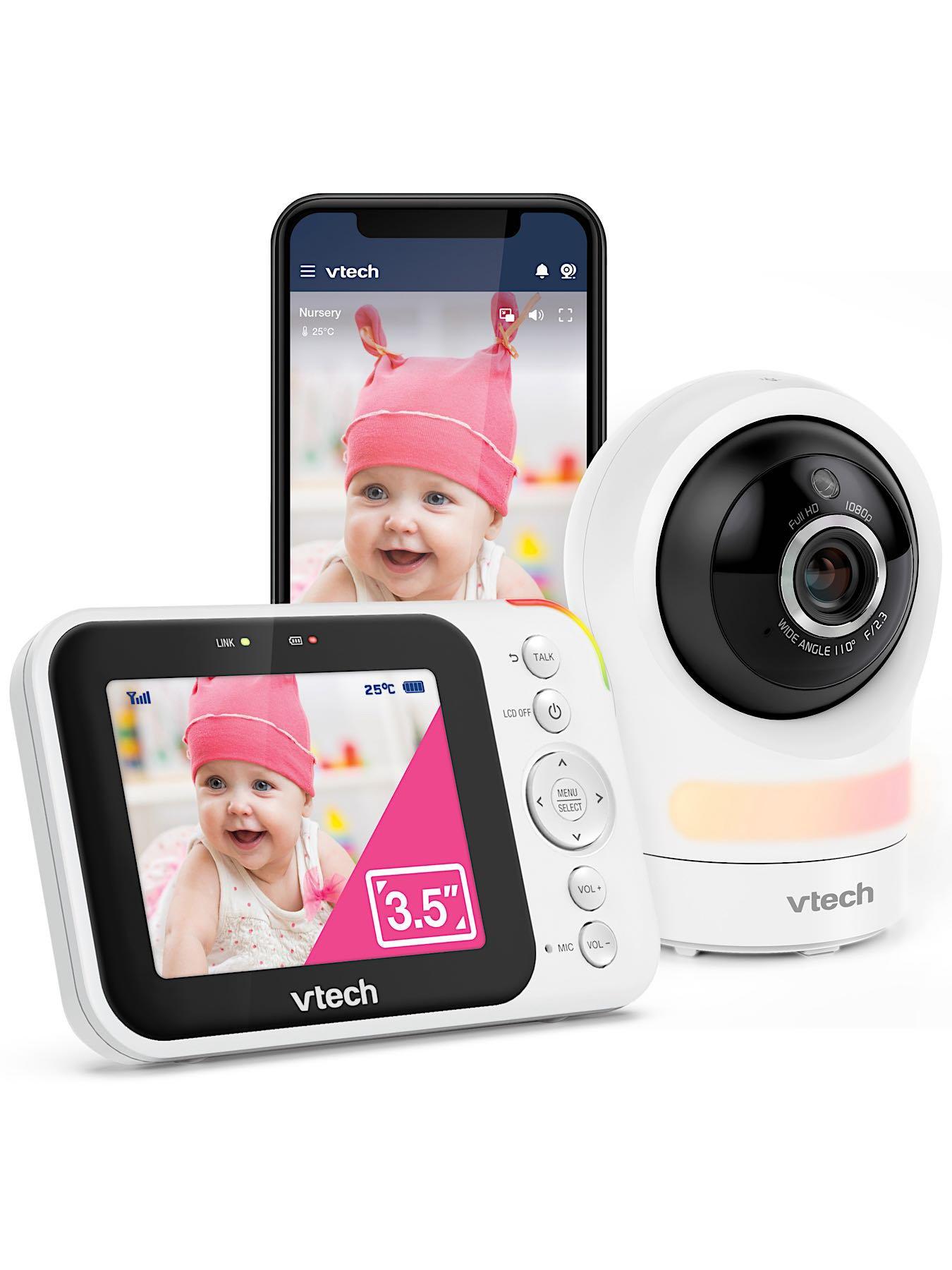Image 1 of 8 of VTech 3.5" Smart Pan & Tilt Monitor