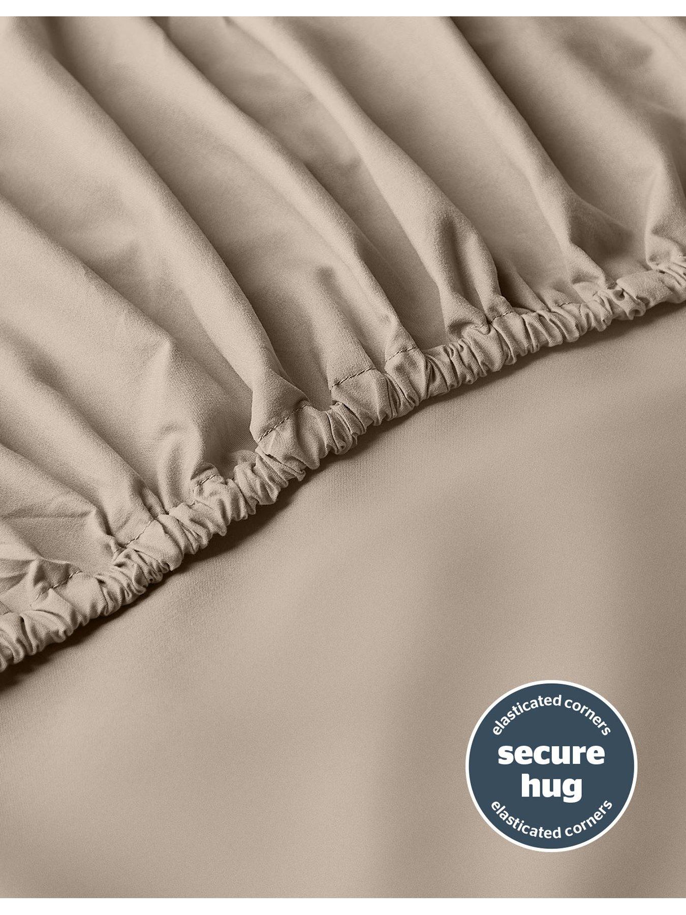 Image 4 of 6 of Silentnight Supersoft 2 Pack Fitted Sheet Bundle