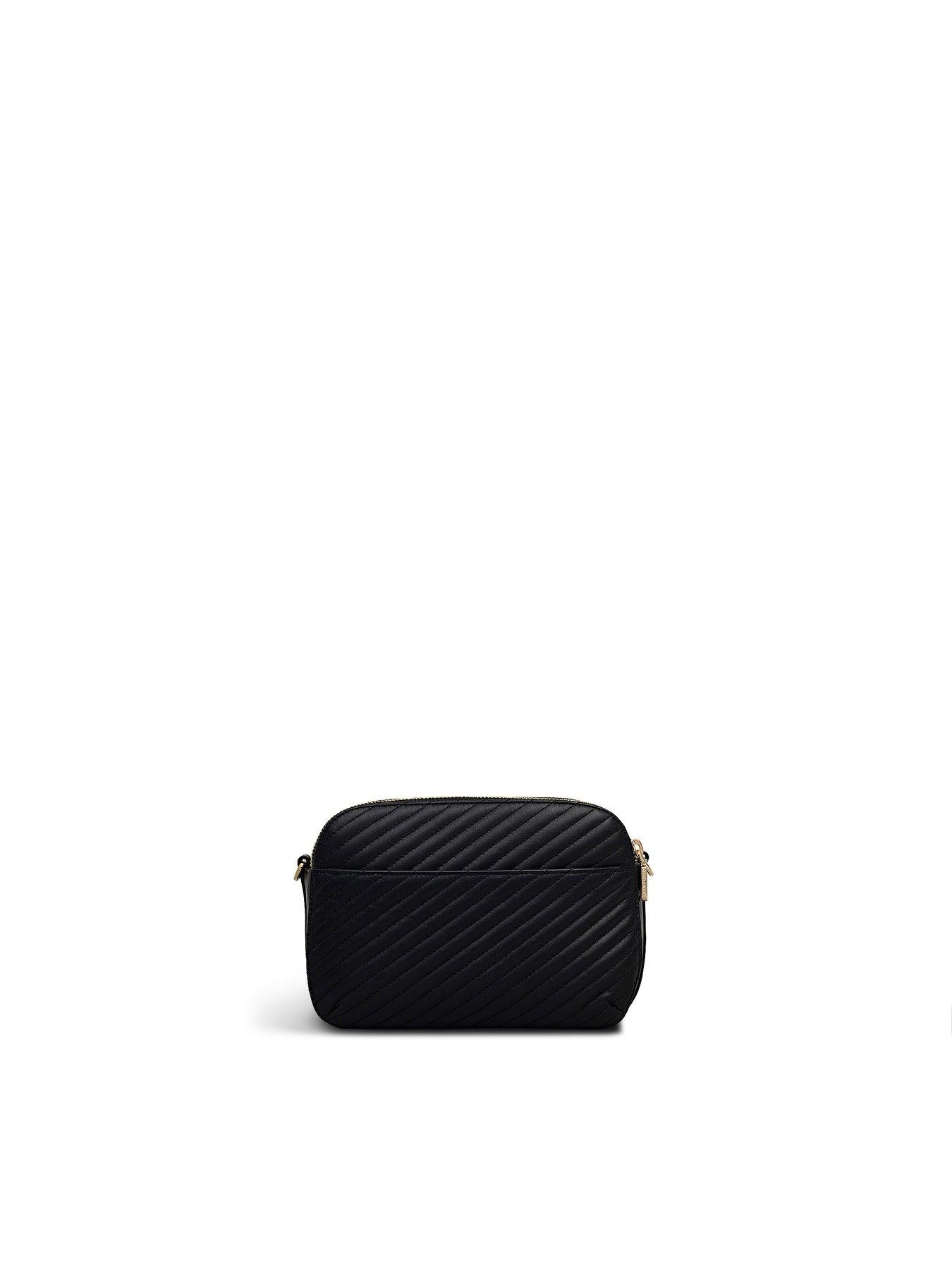Image 3 of 5 of Radley Dukes Place Diagonal Quilt Medium Ziptop Cross Body Bag - Black