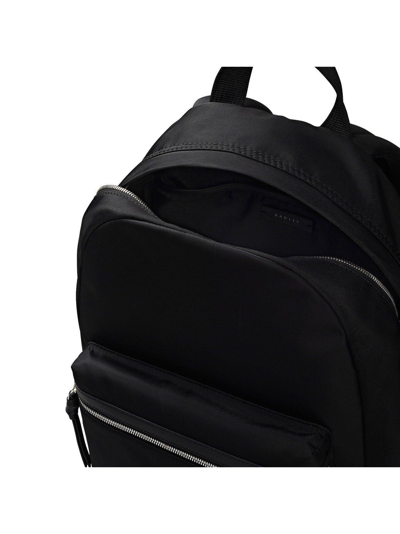 Image 4 of 5 of Radley Halley Row Medium Ziptop Backpack - Black