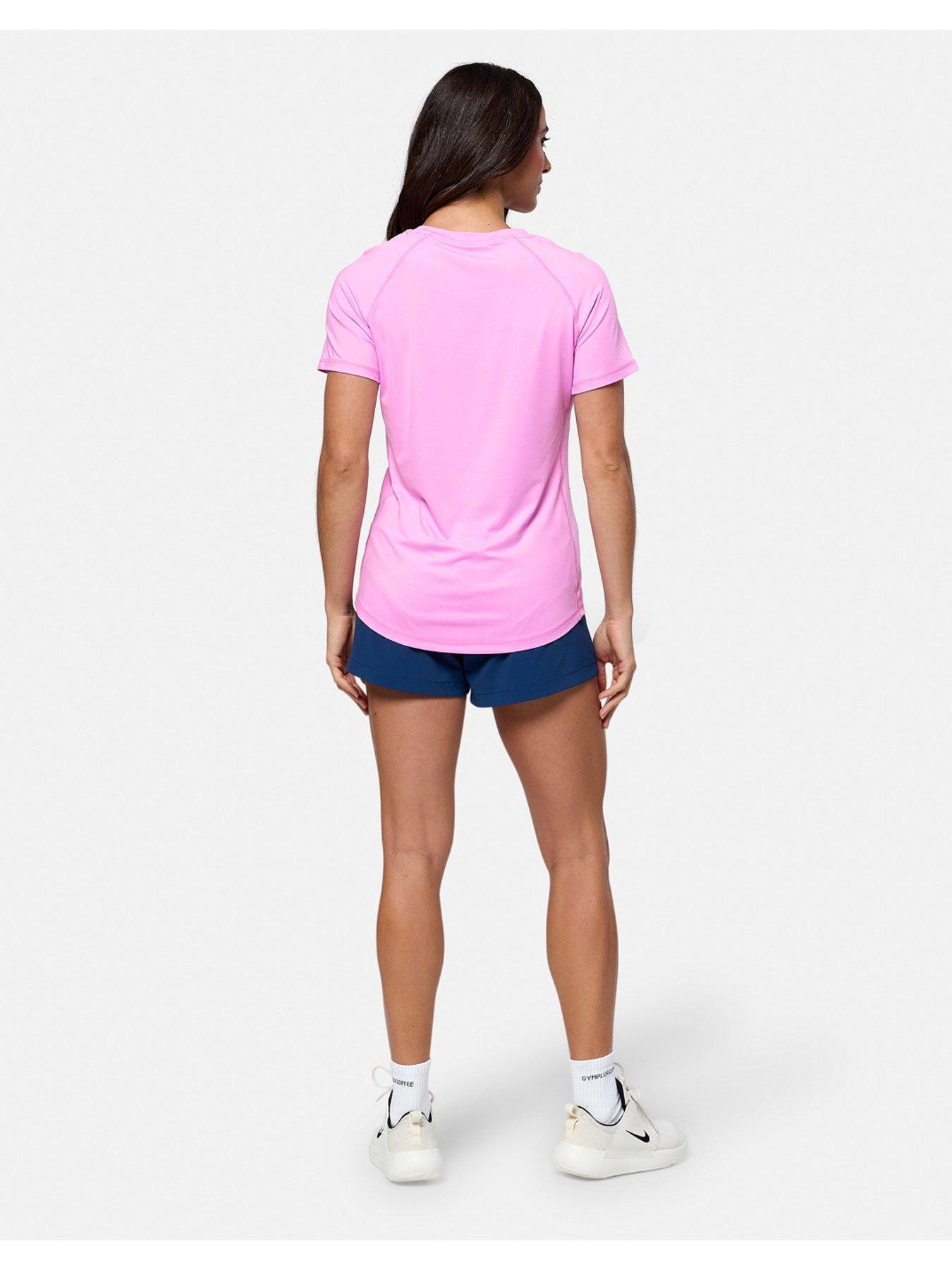 Gym + Coffee Womens Training Relentless Tee - Pink | Very