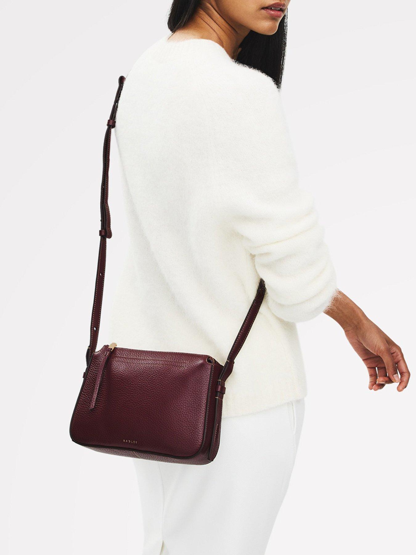 Radley Oak Street Small Ziptop Cross Body Bag - Dark Cherry | Very