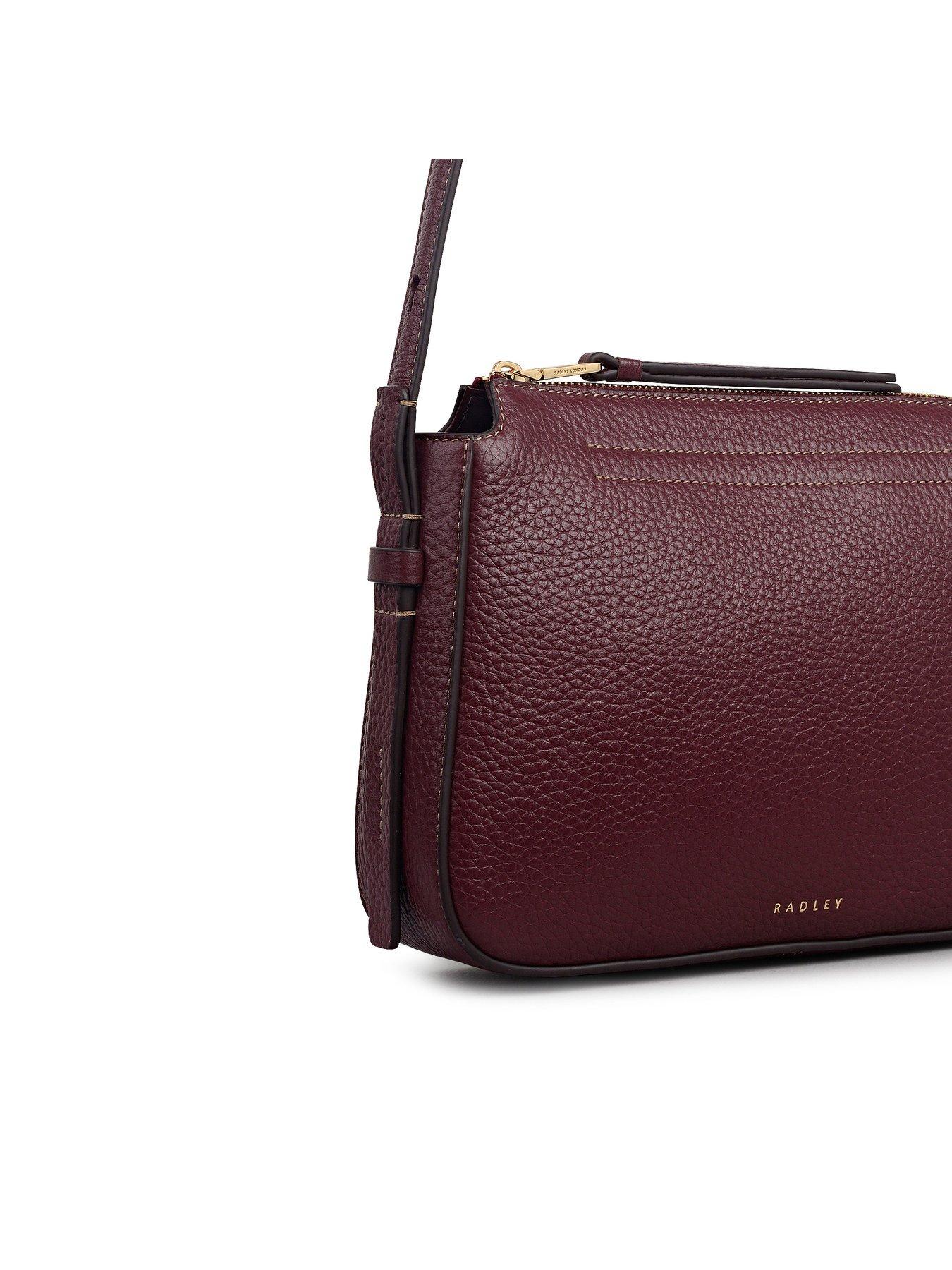 Radley Oak Street Small Ziptop Cross Body Bag - Dark Cherry | Very