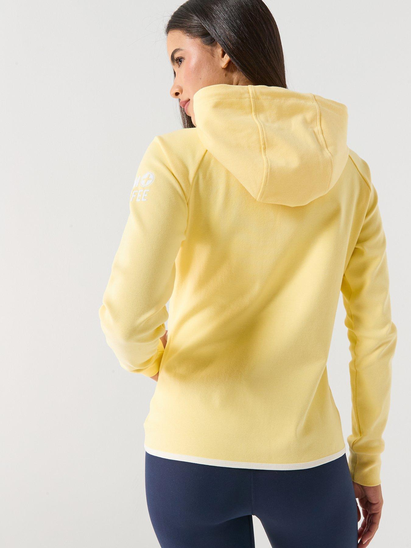 Image 2 of 6 of Gym + Coffee Womens Training Chill Zip - Yellow