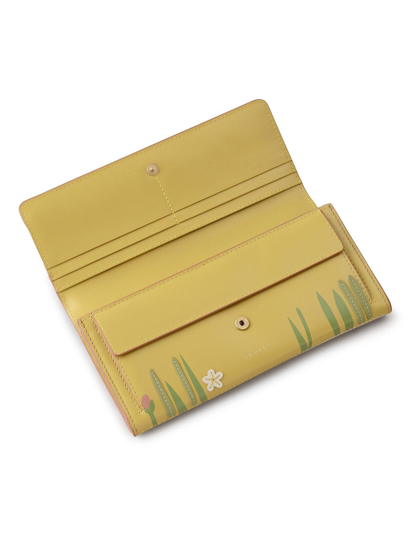 Image 3 of 4 of Radley Spring Blooms Large Flapover Purse Salt - Beige