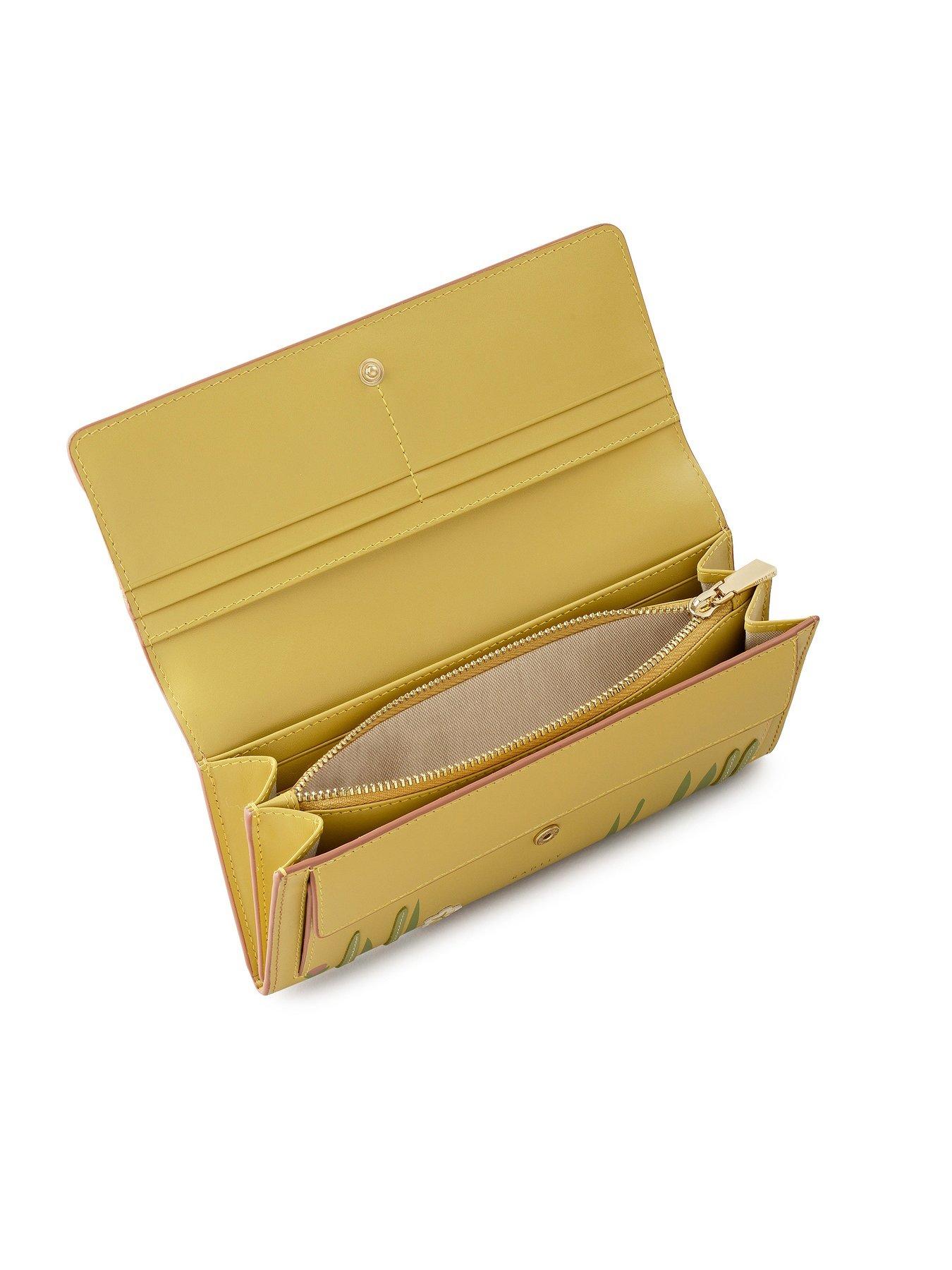 Image 4 of 4 of Radley Spring Blooms Large Flapover Purse Salt - Beige