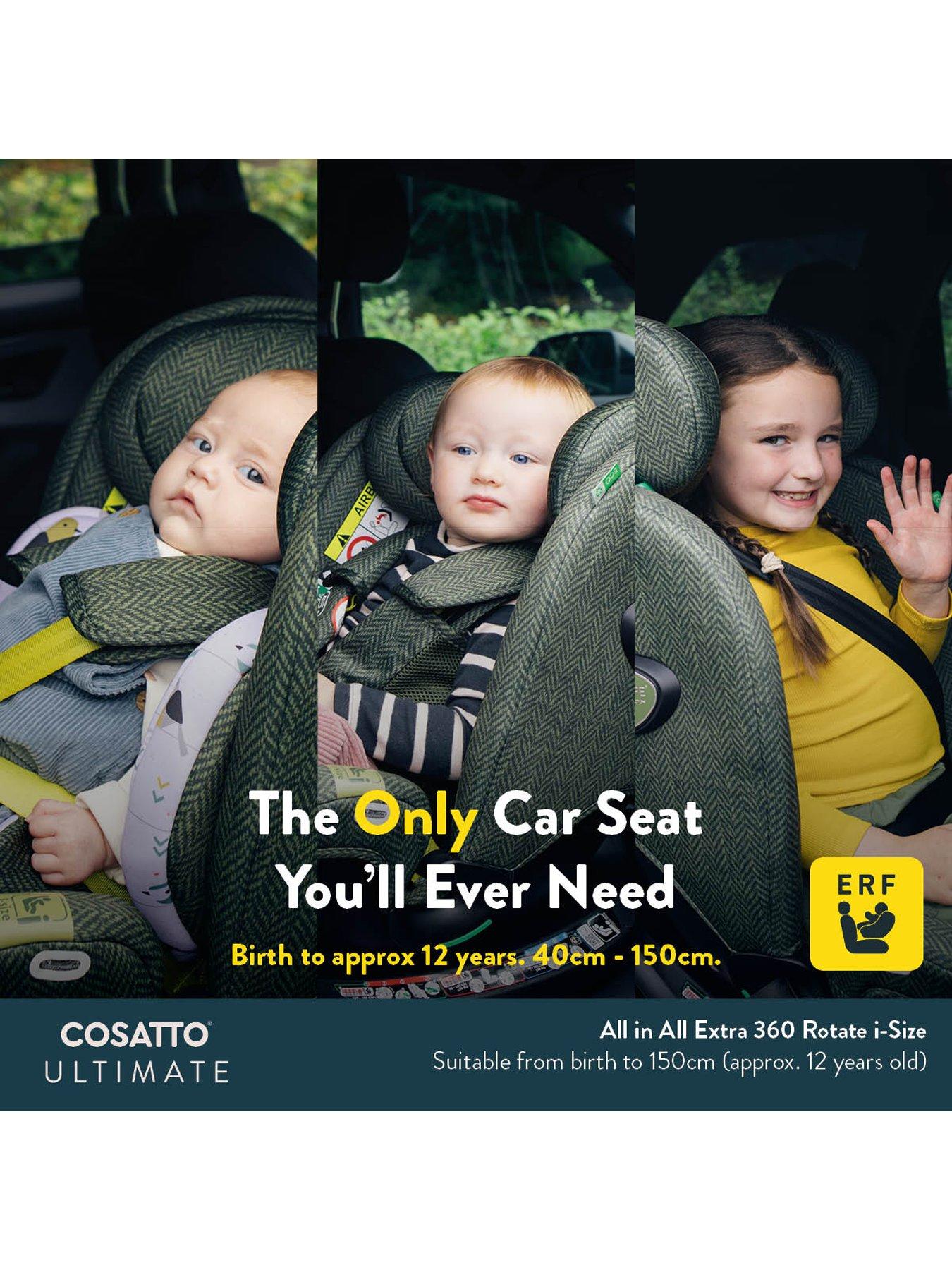 Image 7 of 8 of Cosatto All in All Extra i-Size 360 Car Seat - Tiger Tale