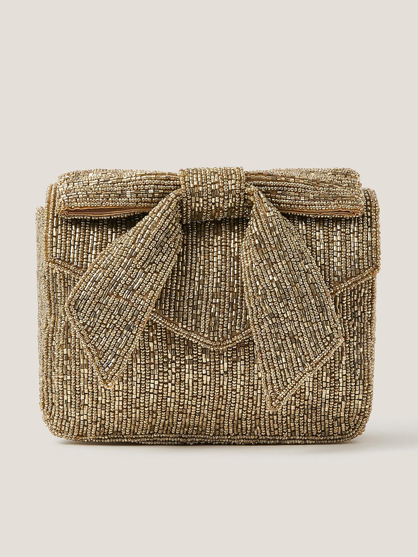 Monsoon Bella Beaded Bow Bag