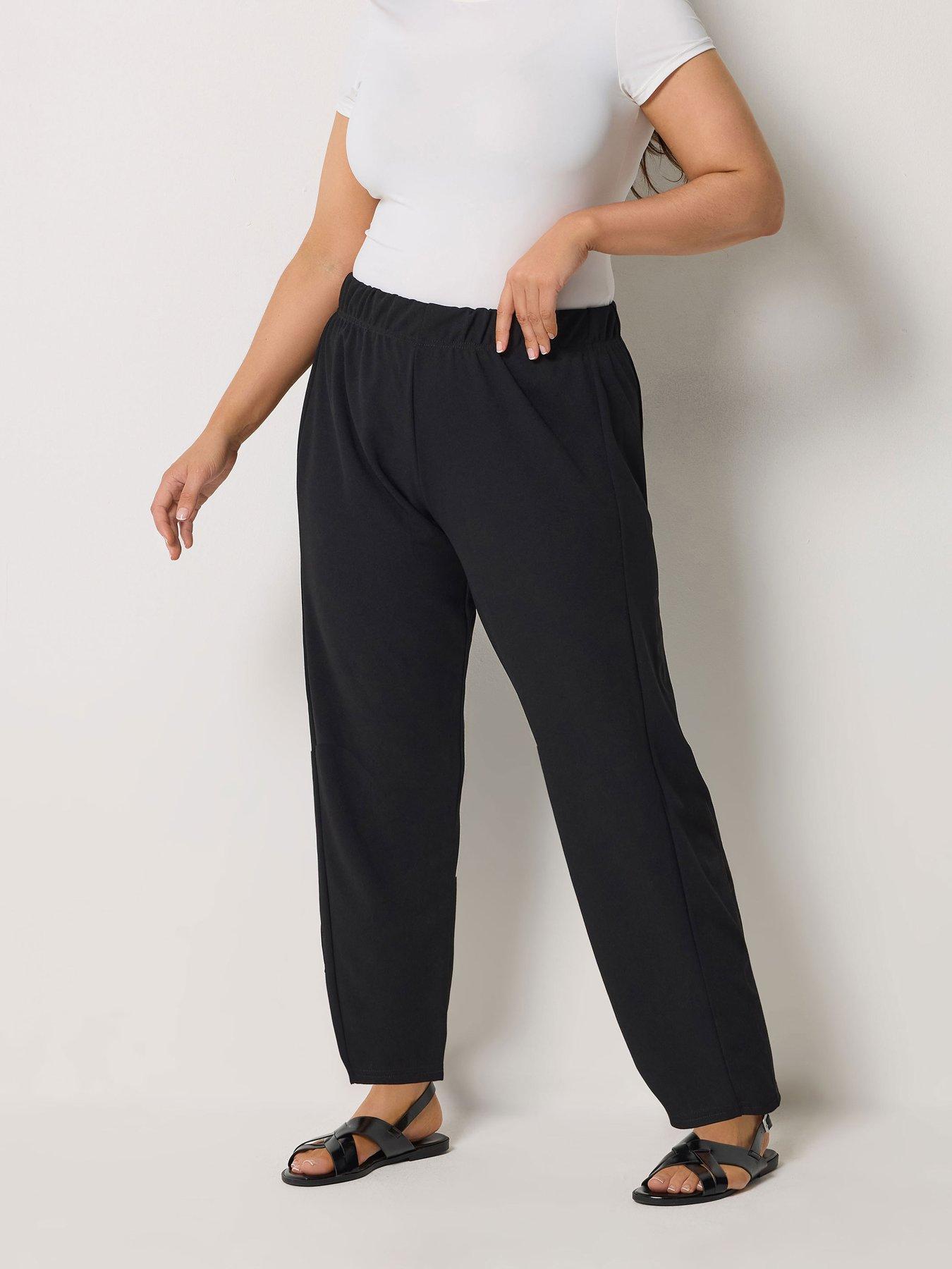 Yours Curve Barrel Trouser
