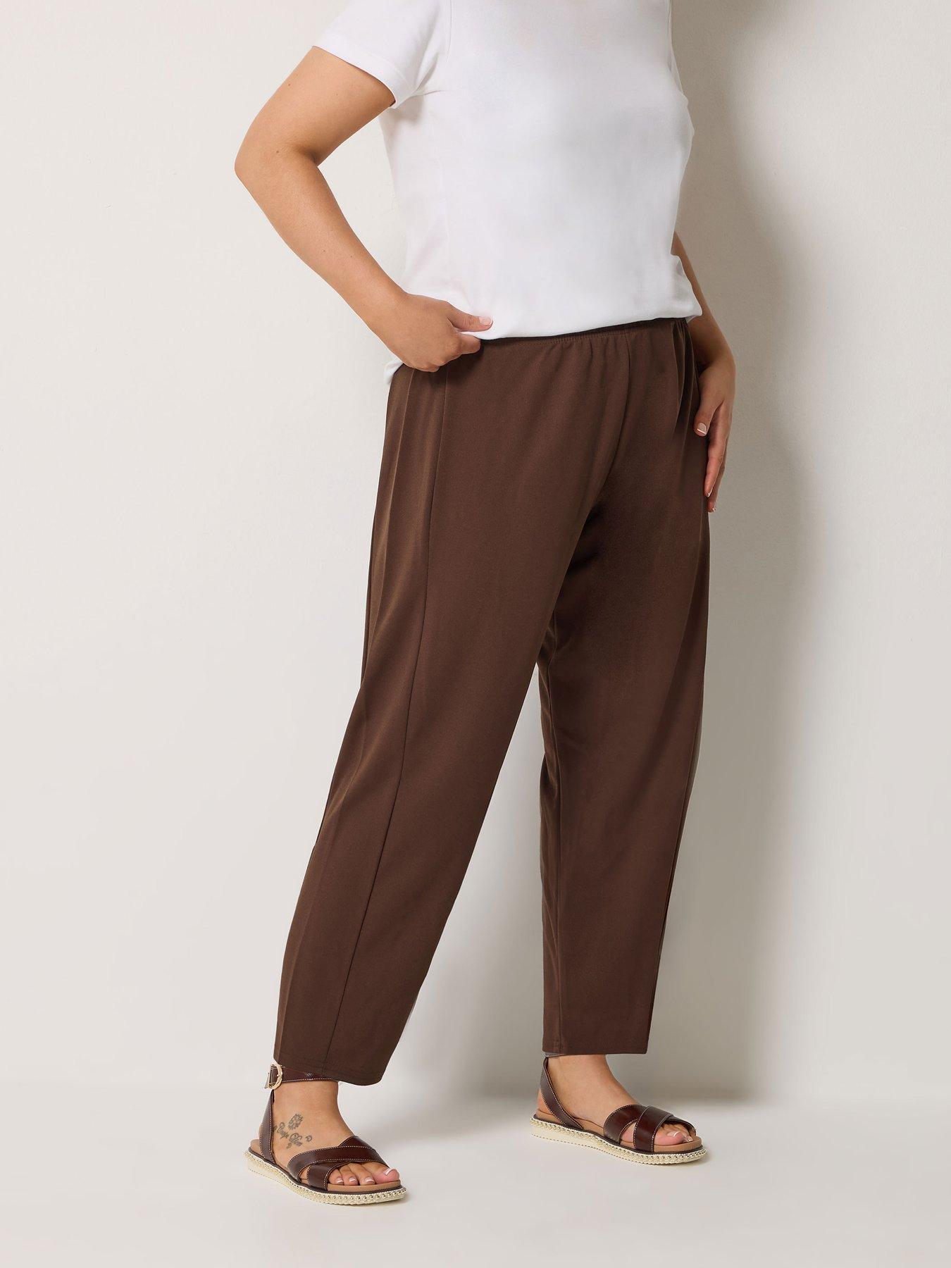 Yours Curve Barrel Trouser
