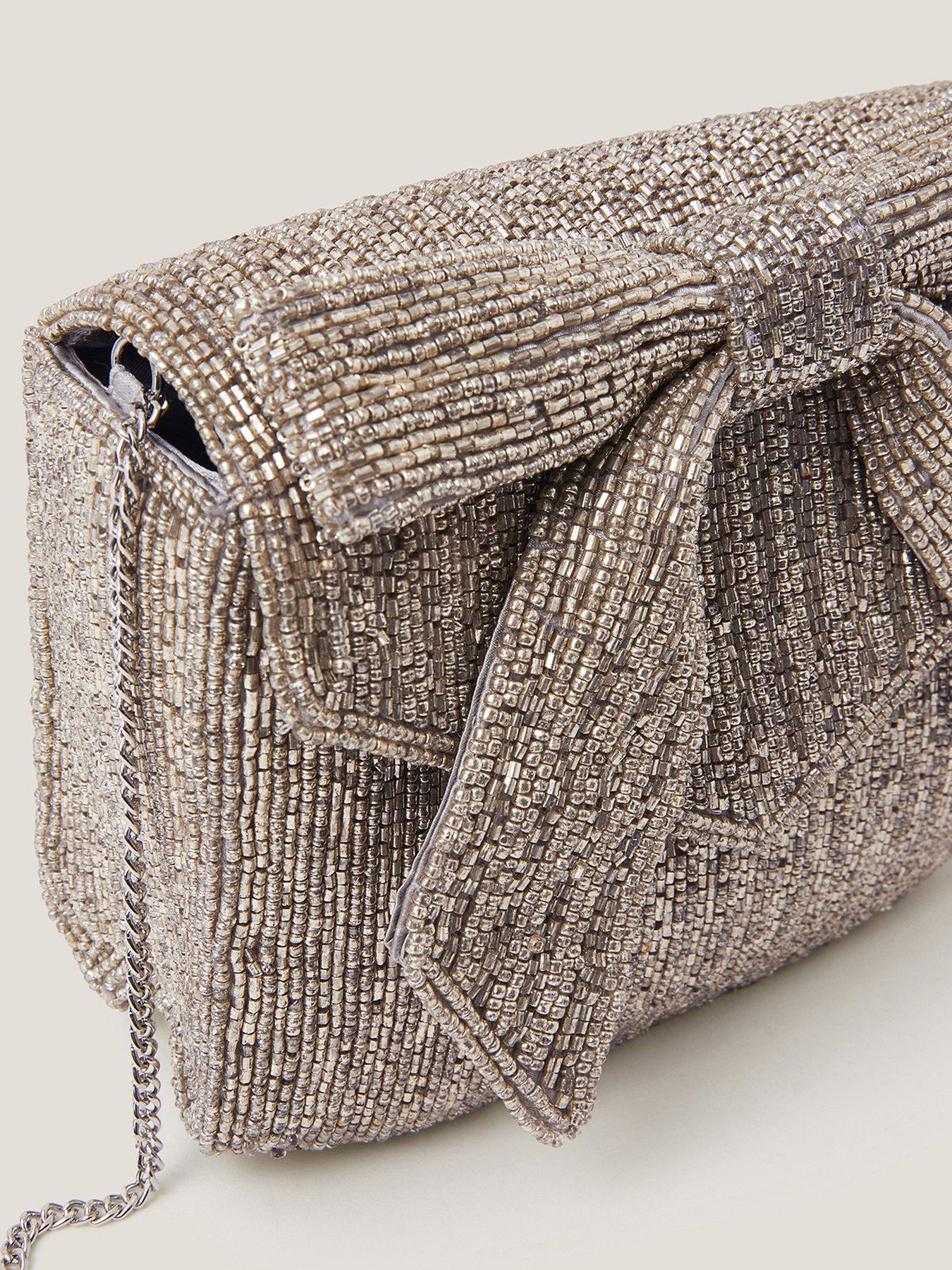 Image 4 of 4 of Monsoon Bella Beaded Bow Bag
