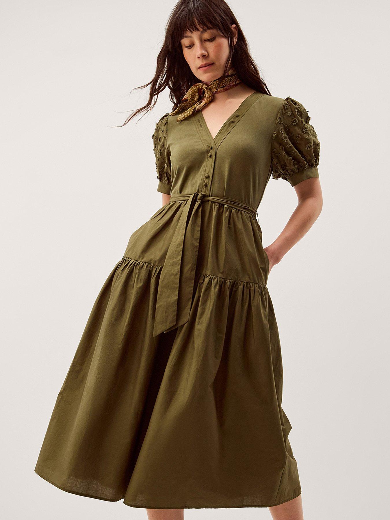 Shift Dresses | Green | 18 | Short Sleeve | Very