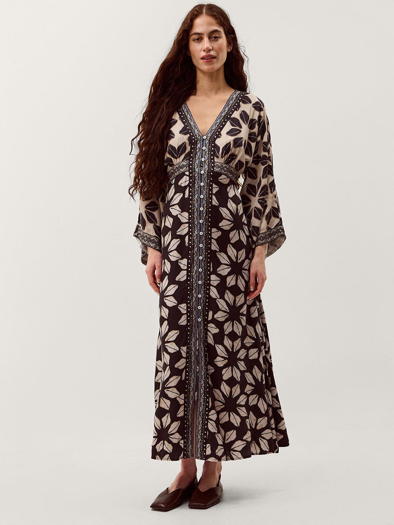 Monsoon Ellison Print Dress