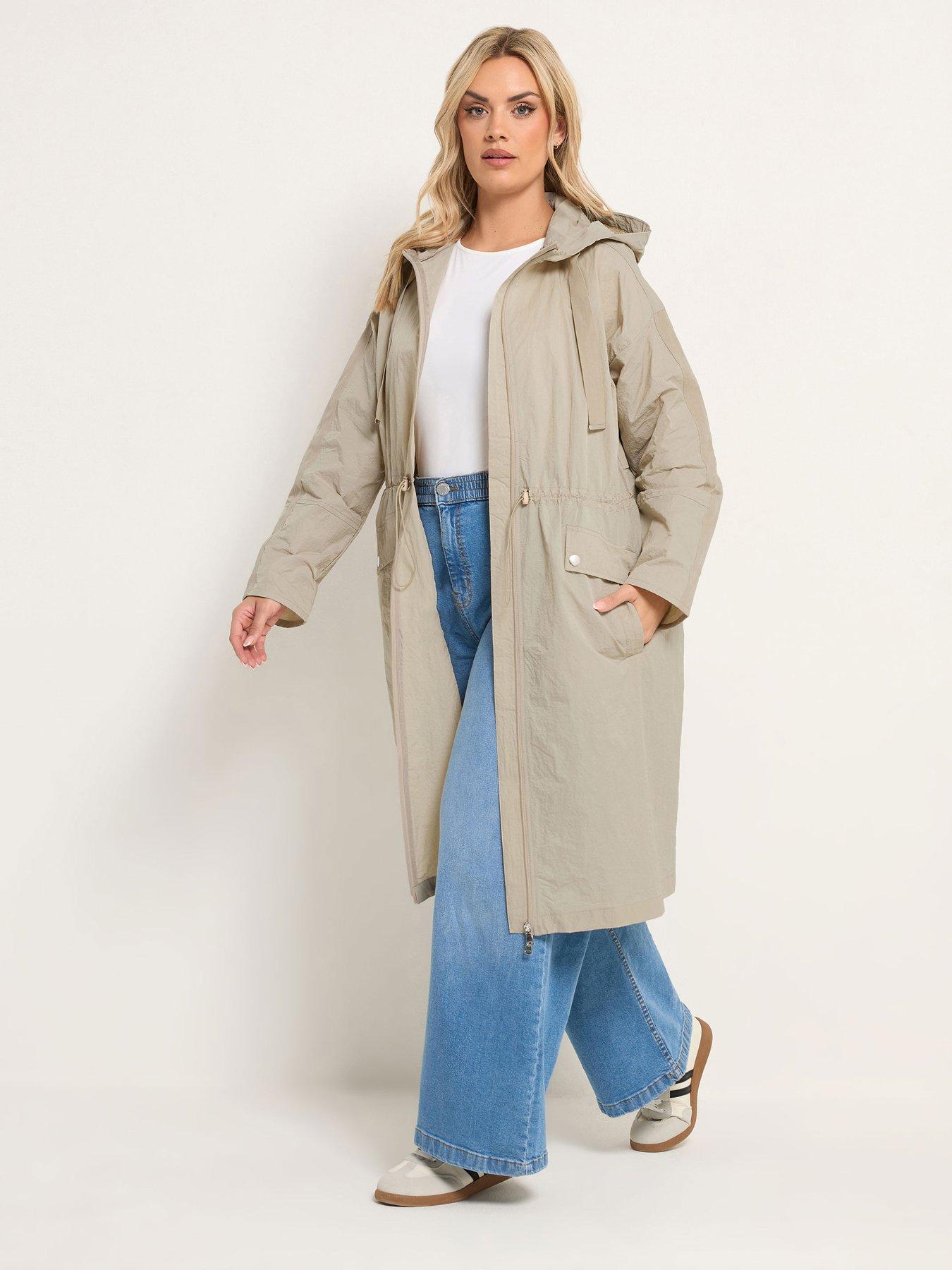 Yours Curve Longline Parka