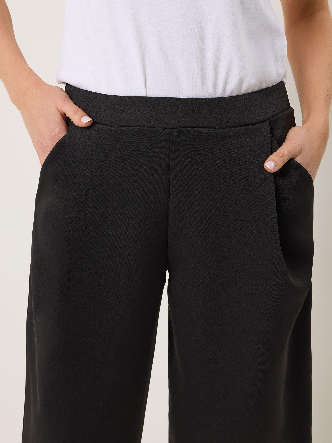 Image 4 of 5 of Long Tall Sally Tall Barrel Leg Trousers 36"