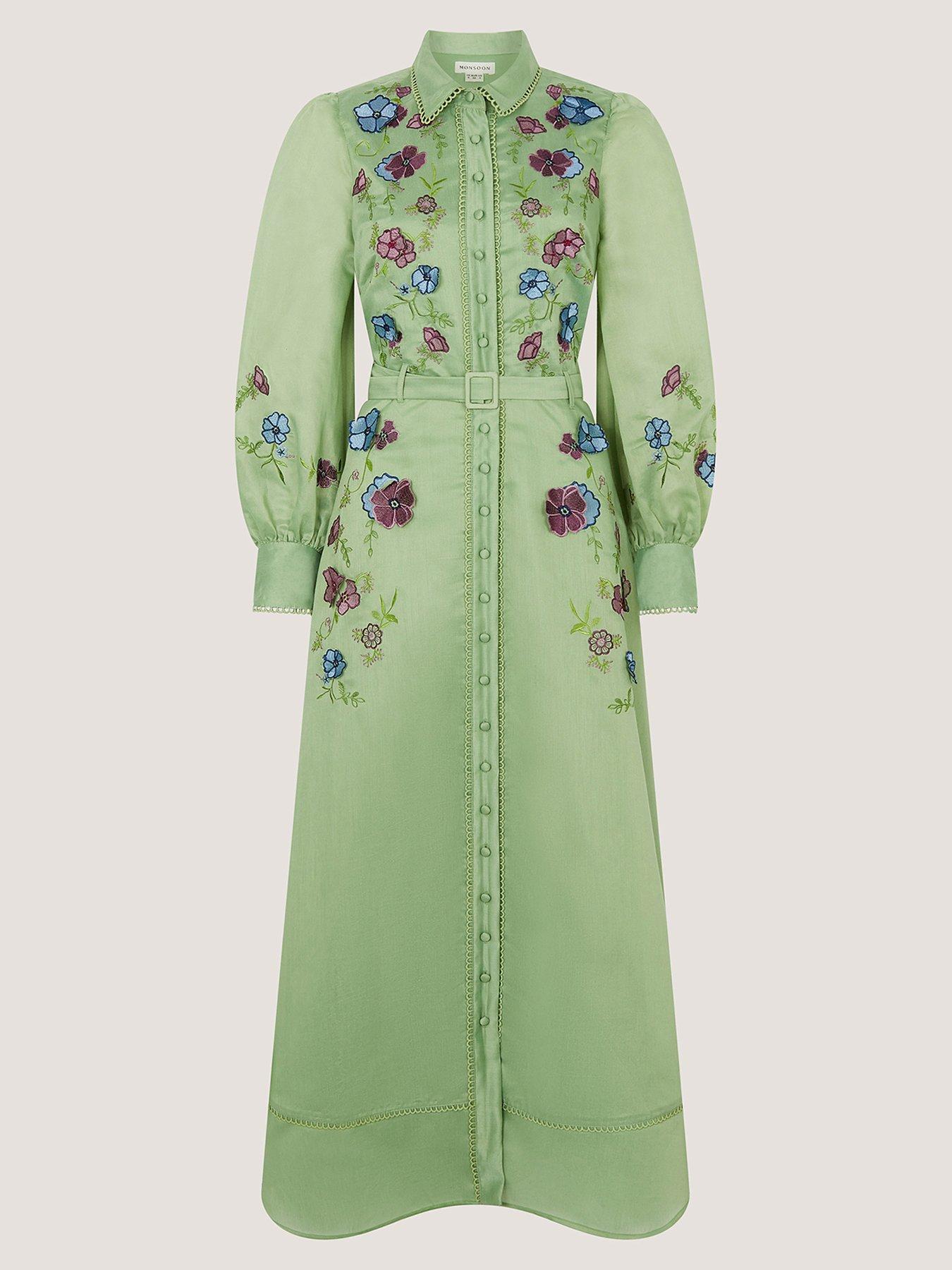 sachin and babi light blue dress Buy River Island Cream Long Sleeve Embroidered Belted Shirt Dress from the  Next UK online shop