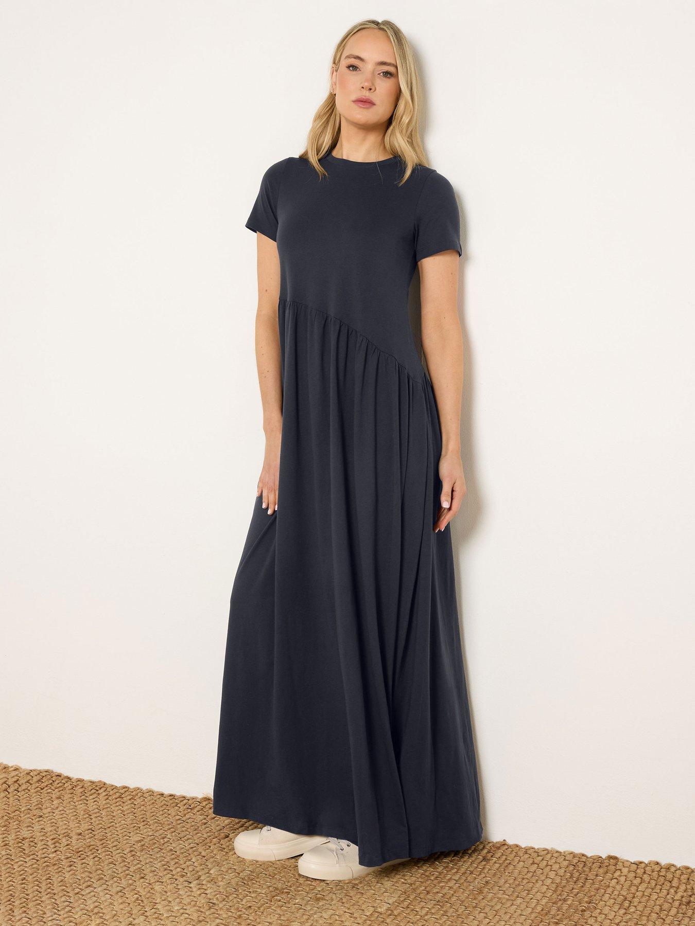 Long Tall Sally Tall Asymmetrical Waist T-shirt Maxi Dress | Very