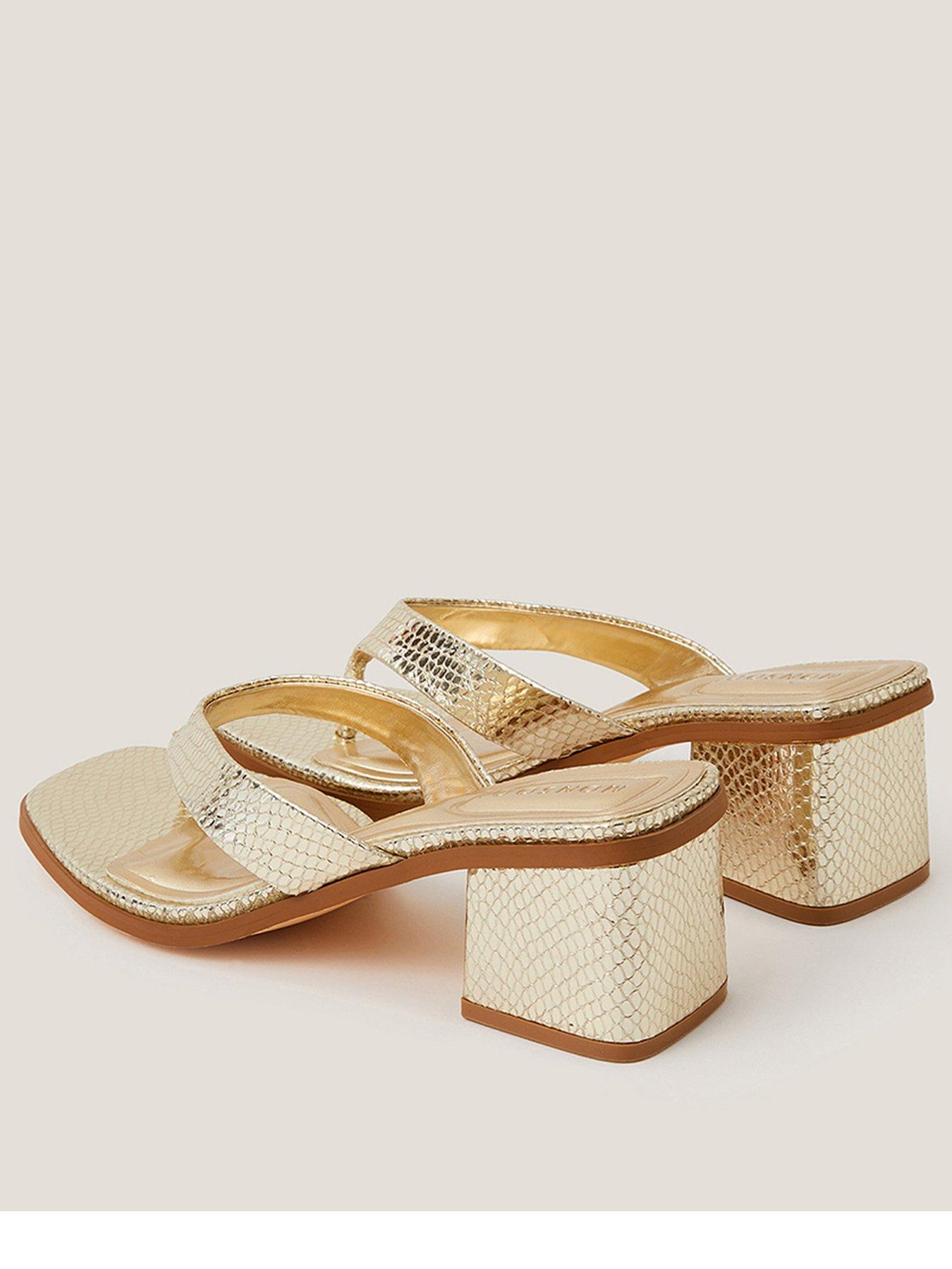 Image 3 of 3 of Monsoon Tilly Toe Post Mule