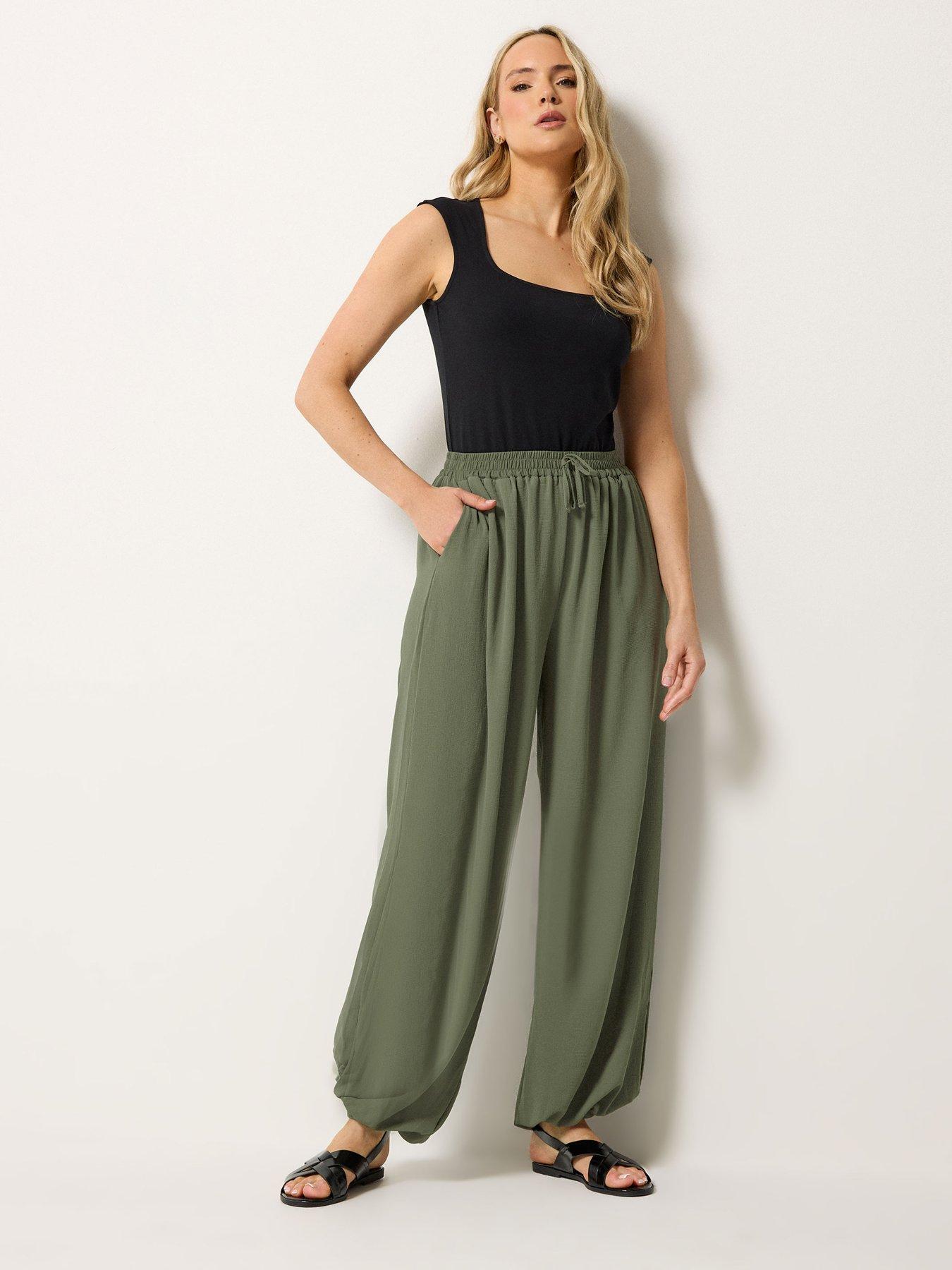 Image 3 of 5 of Long Tall Sally Tall Gathered Hem Trouser 36"
