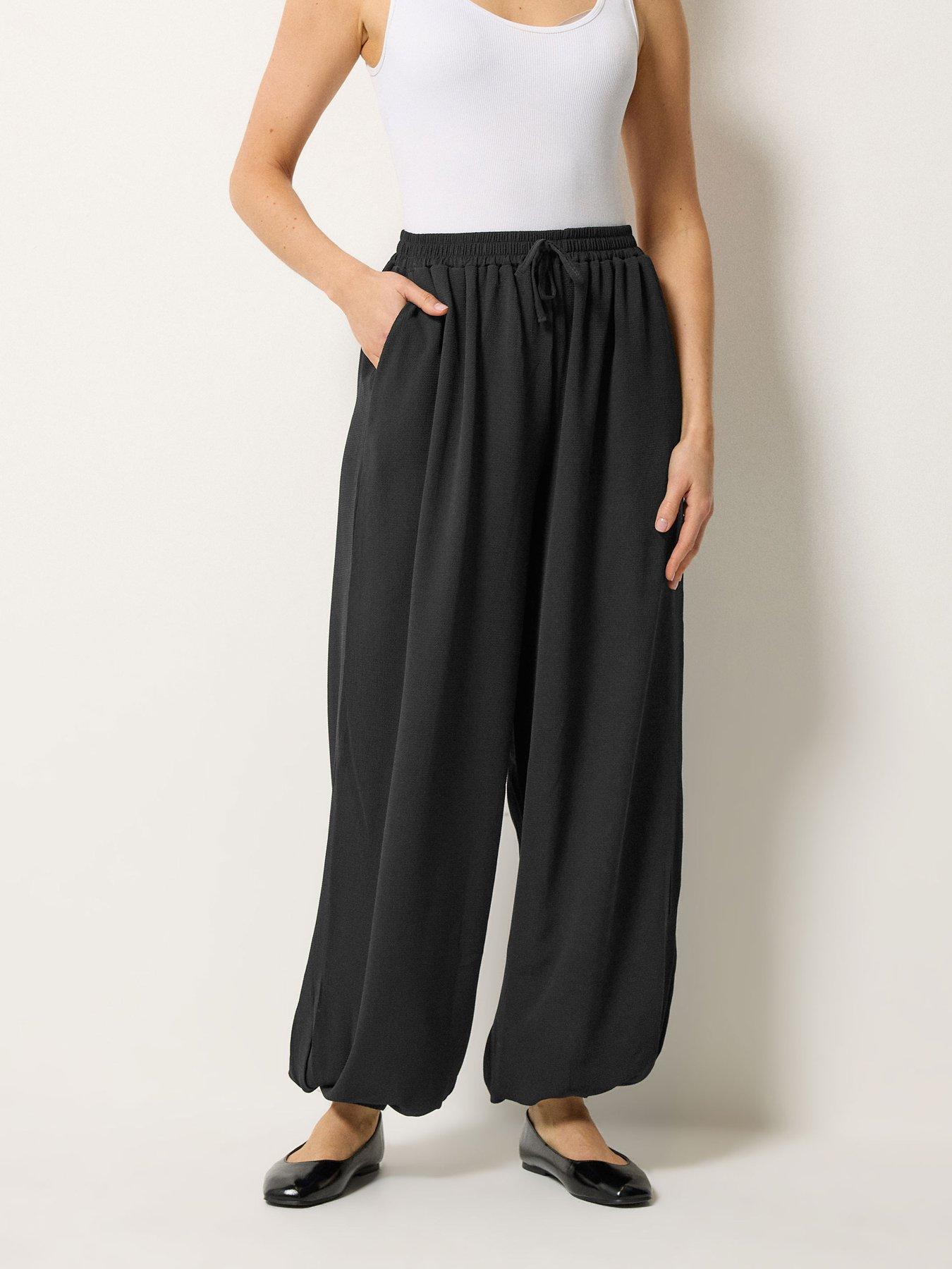 Image 1 of 5 of Long Tall Sally Tall Gathered Hem Trouser 34"