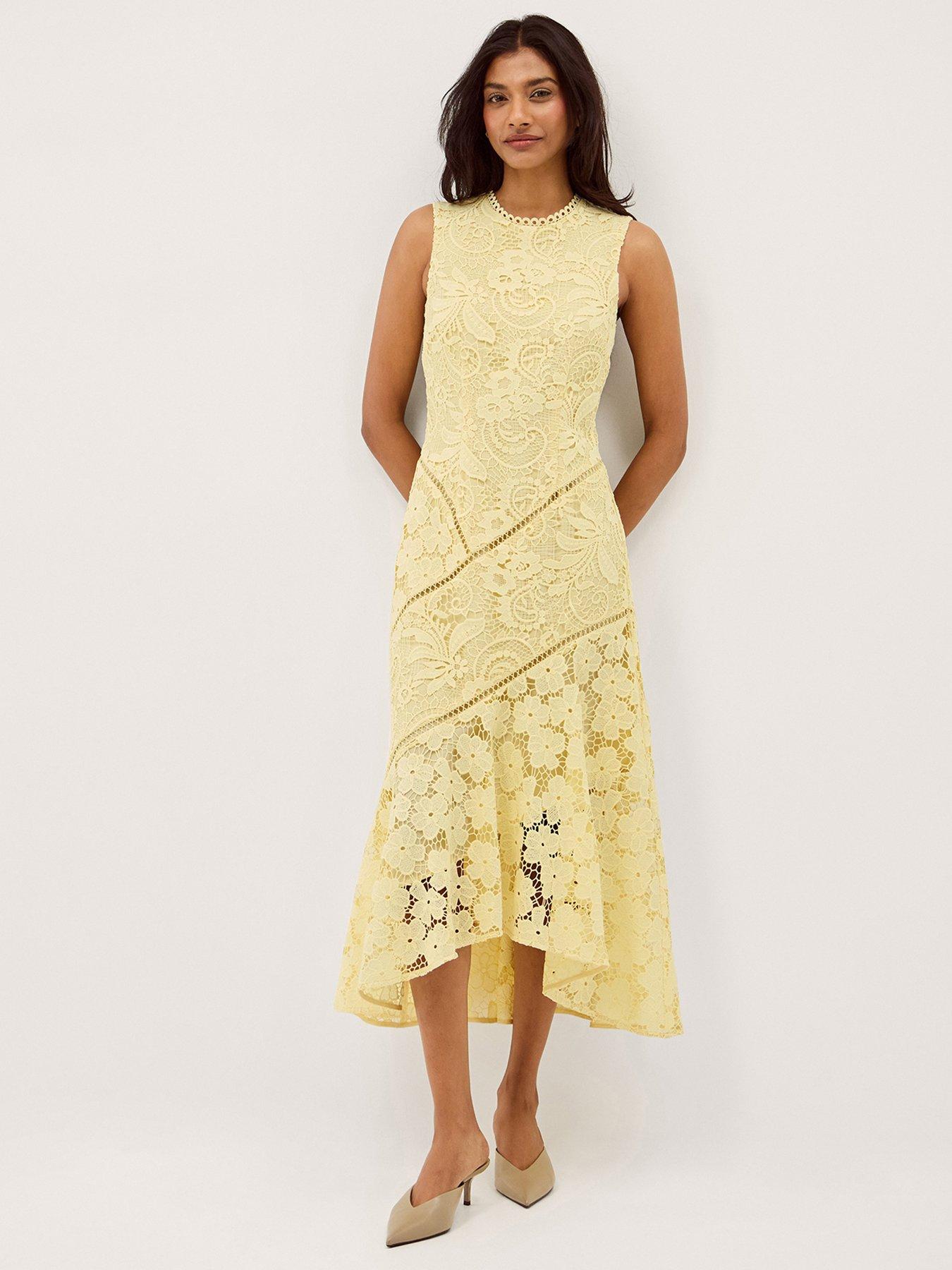 Image 1 of 5 of Monsoon Gianna Lace Dress
